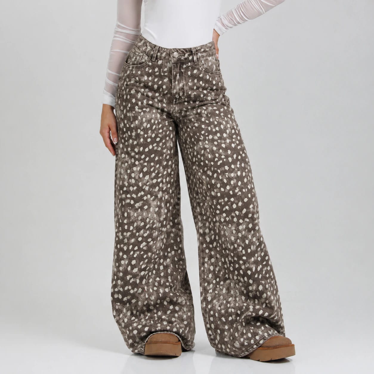 Jean Wide Leg Premium ax-3148 Licrado - imagen 3