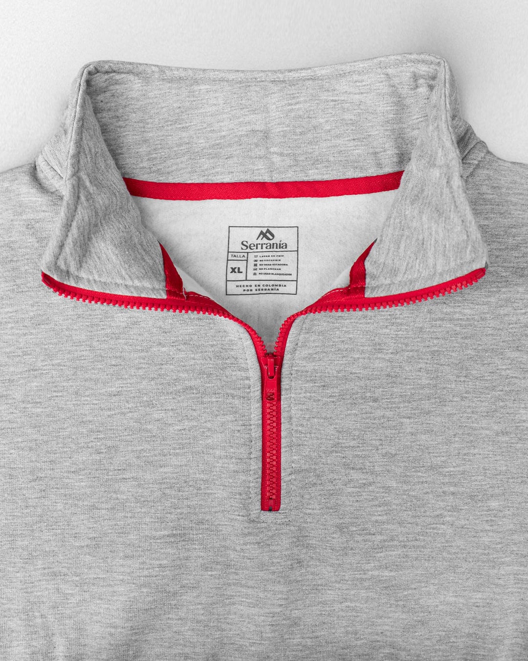 Buzo cuello alto Elite -  Gris Luna - imagen 3
