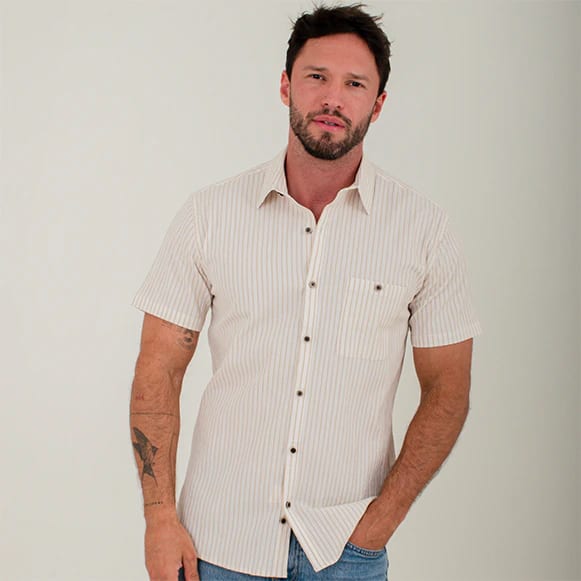 CAMISA MC 100% ALGODON HOMBRE - imagen 6