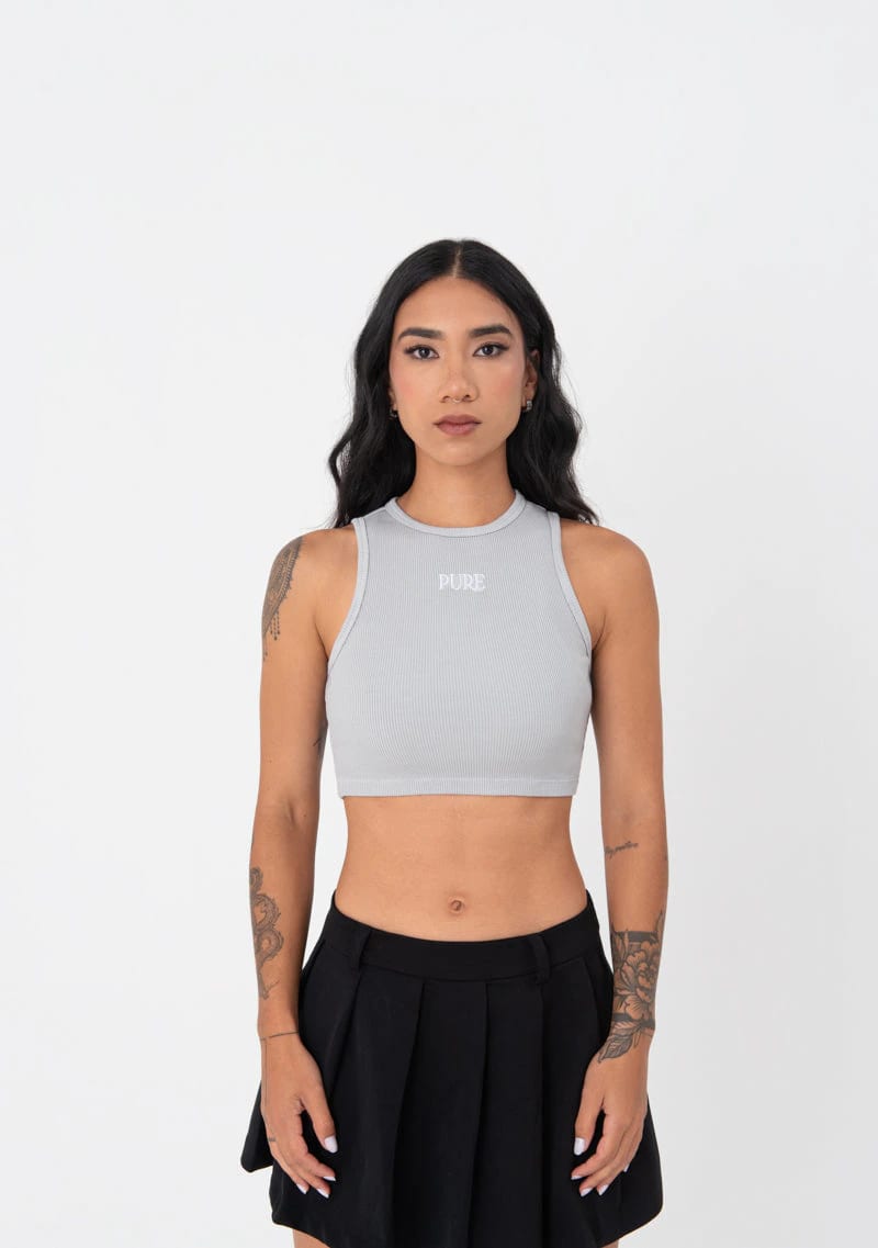 Atelier Grey Crop top - imagen 2
