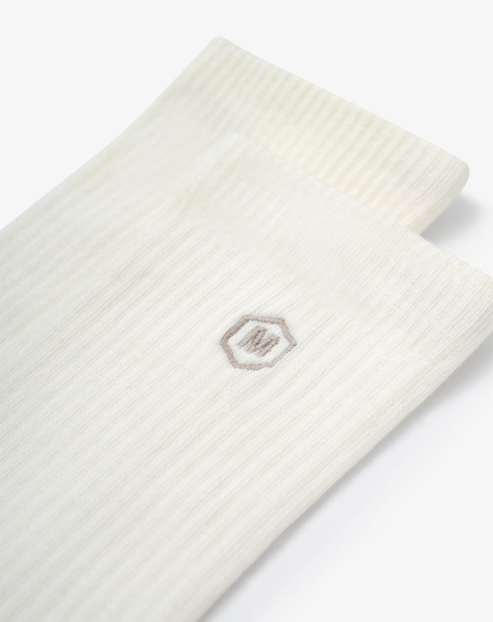 Medias largas blanco unisex GEF | MORAT - imagen 3