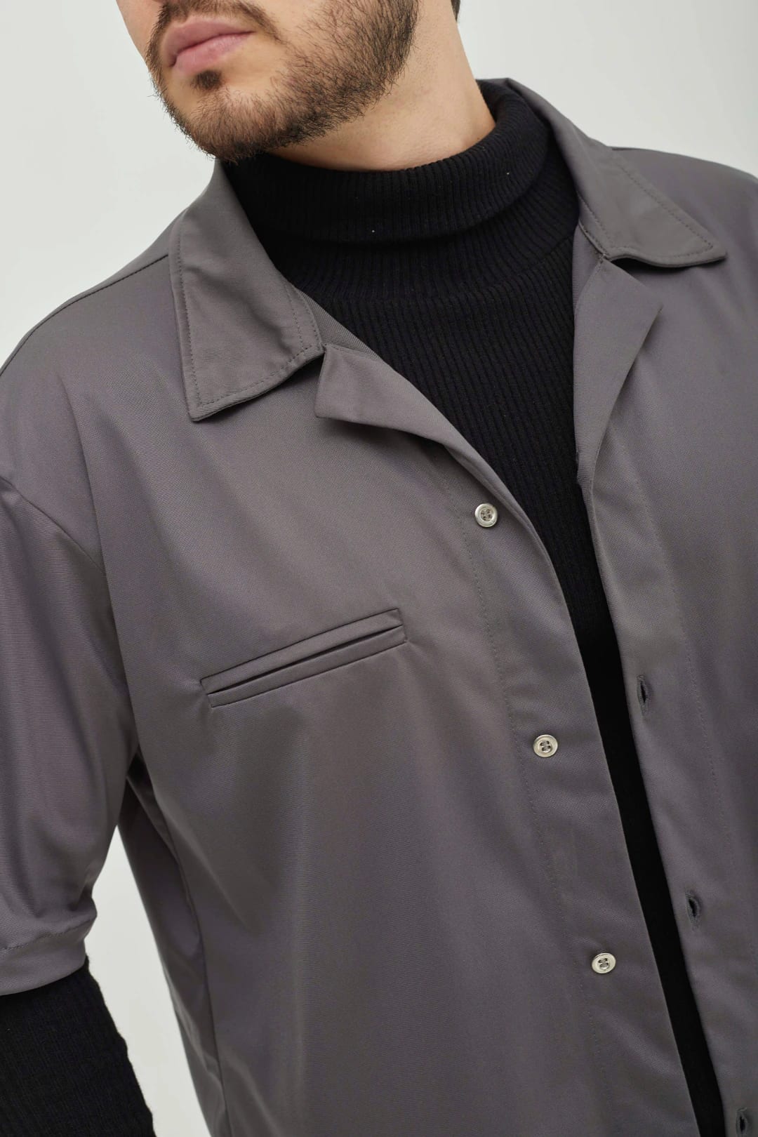 Camisa Hollywood Gris - imagen 5
