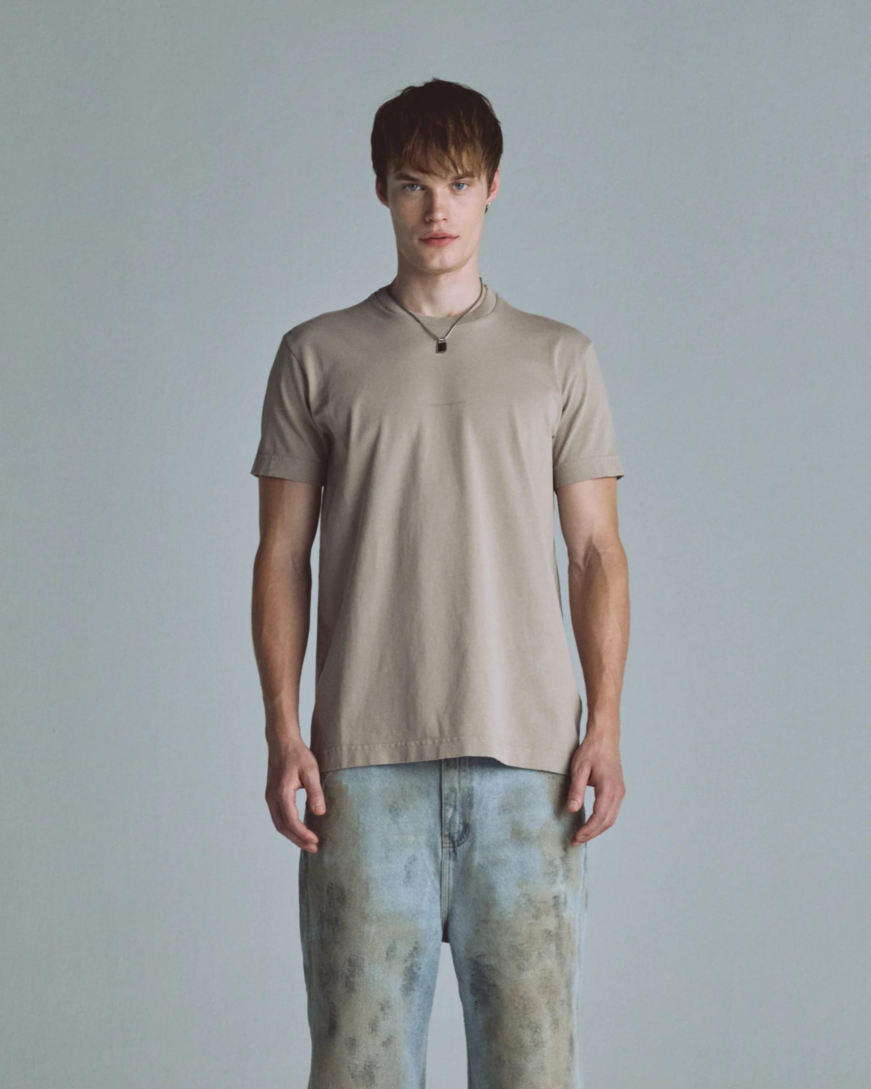 Basics Undergold Company Regular Fit Tshirt Light Brown - imagen 3