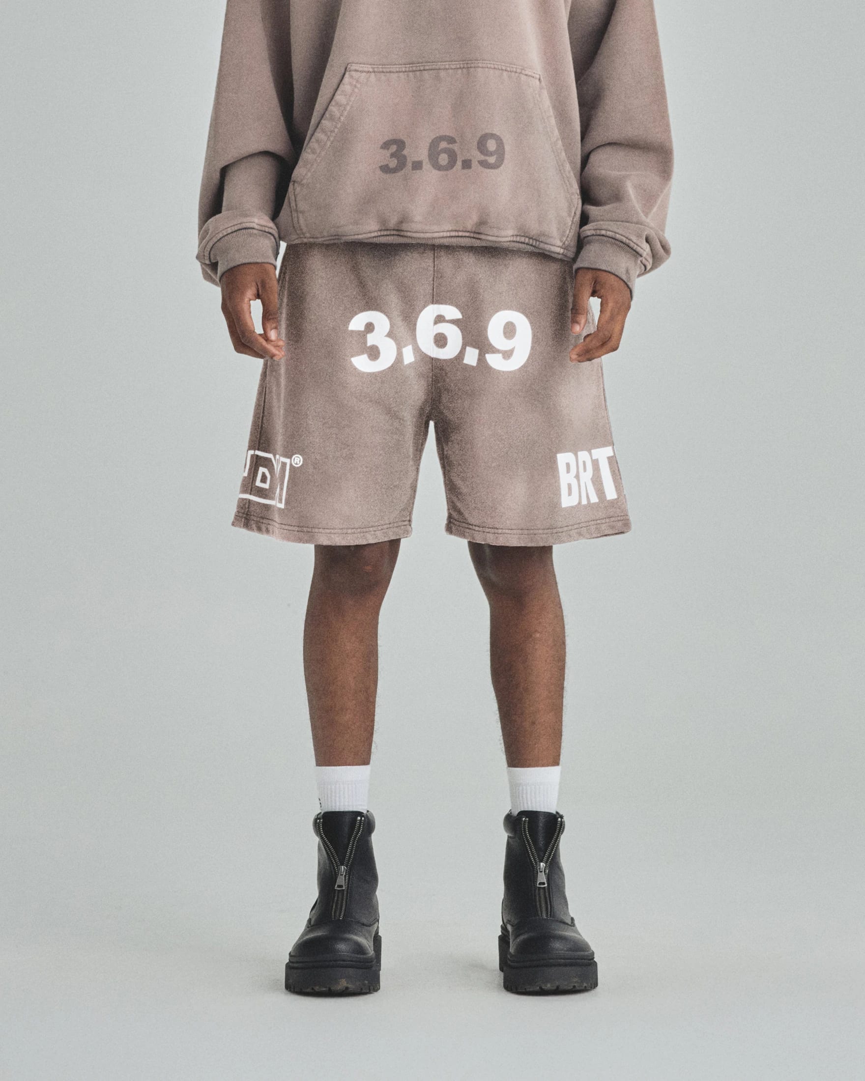 Spring 3.6.9 Biased Shorts Vintage Gray - imagen 2