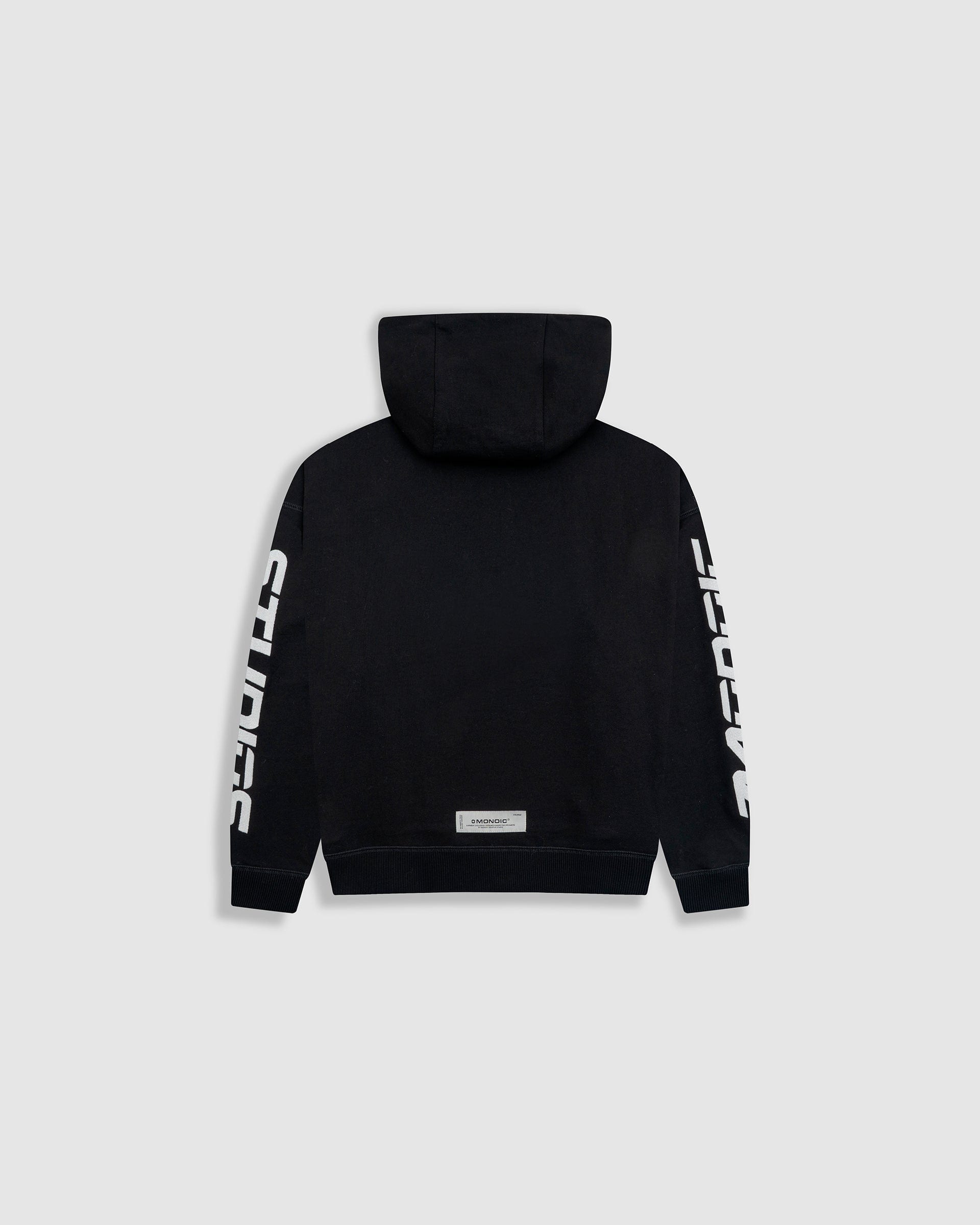 Hoodie Oversized Oil - Negro Oscuro - imagen 8