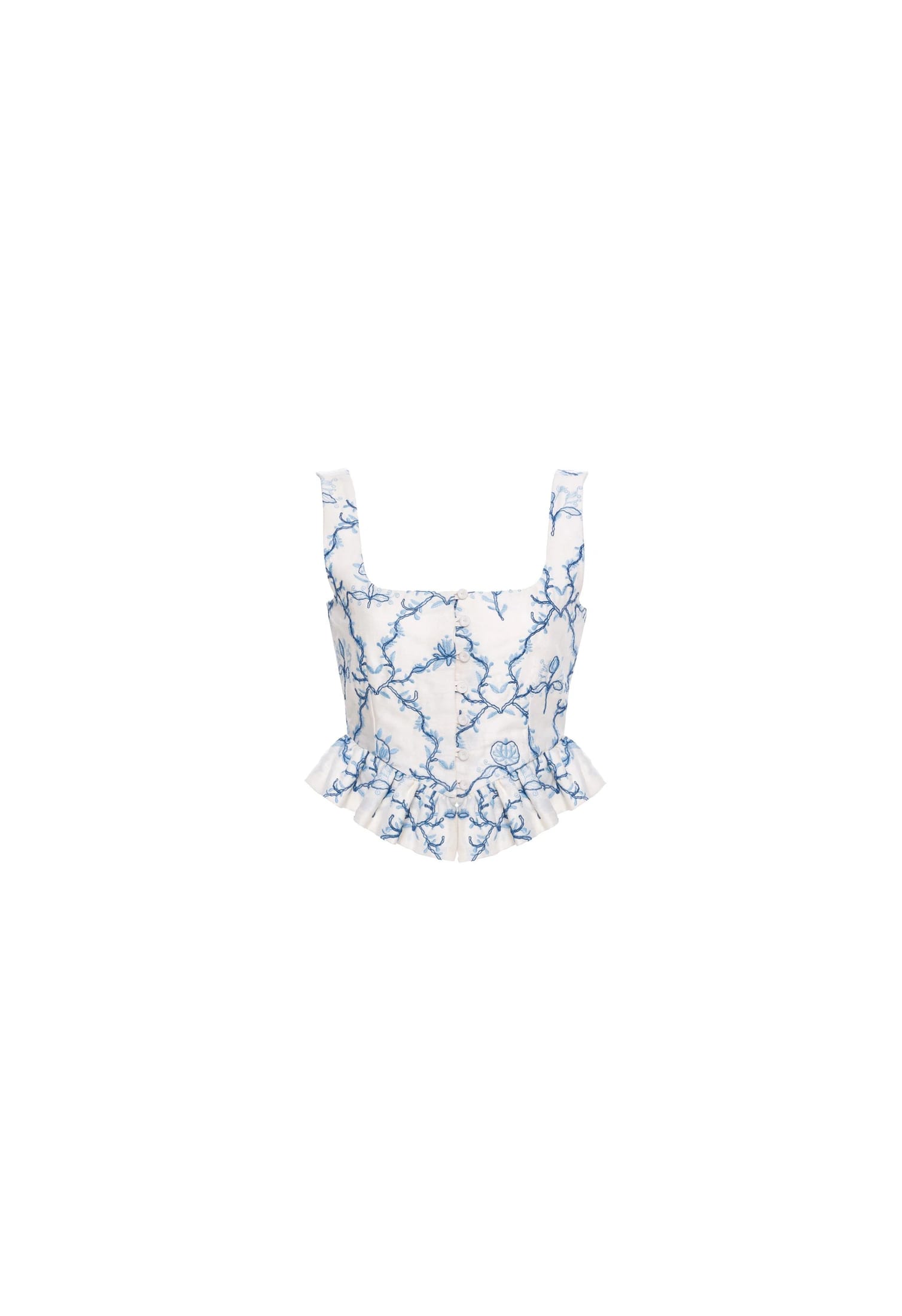 Eslabón Floritura Cropped Top - imagen 6