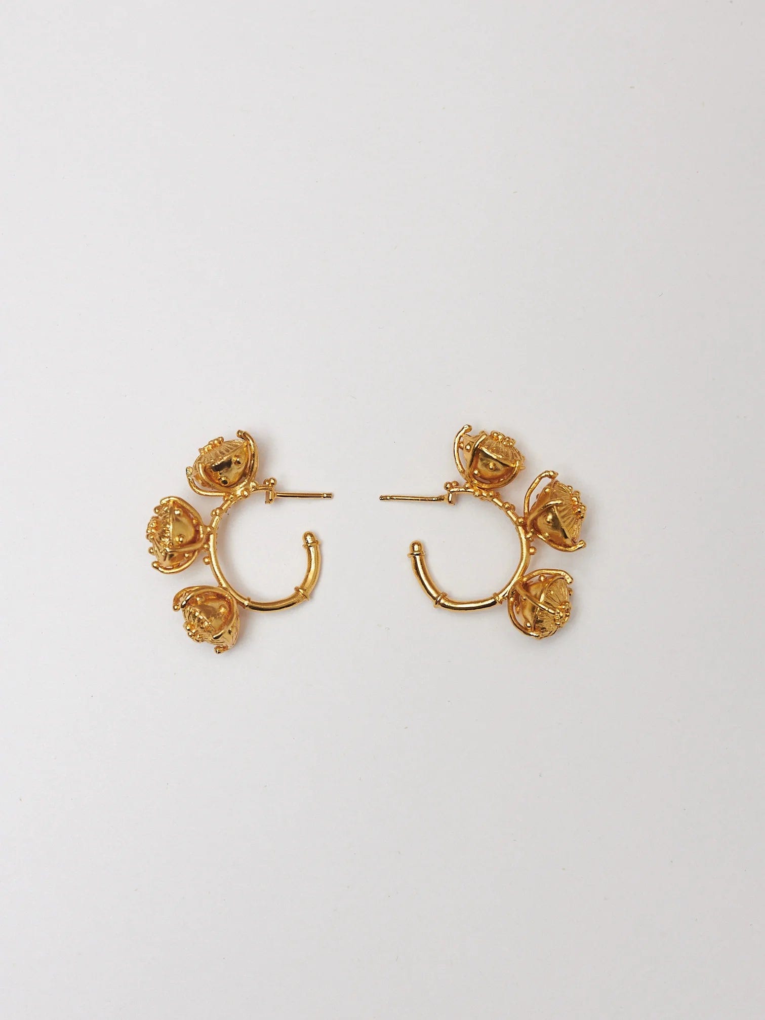 MAXI HOOP EARRINGS "SOMBRERITO" - imagen 3