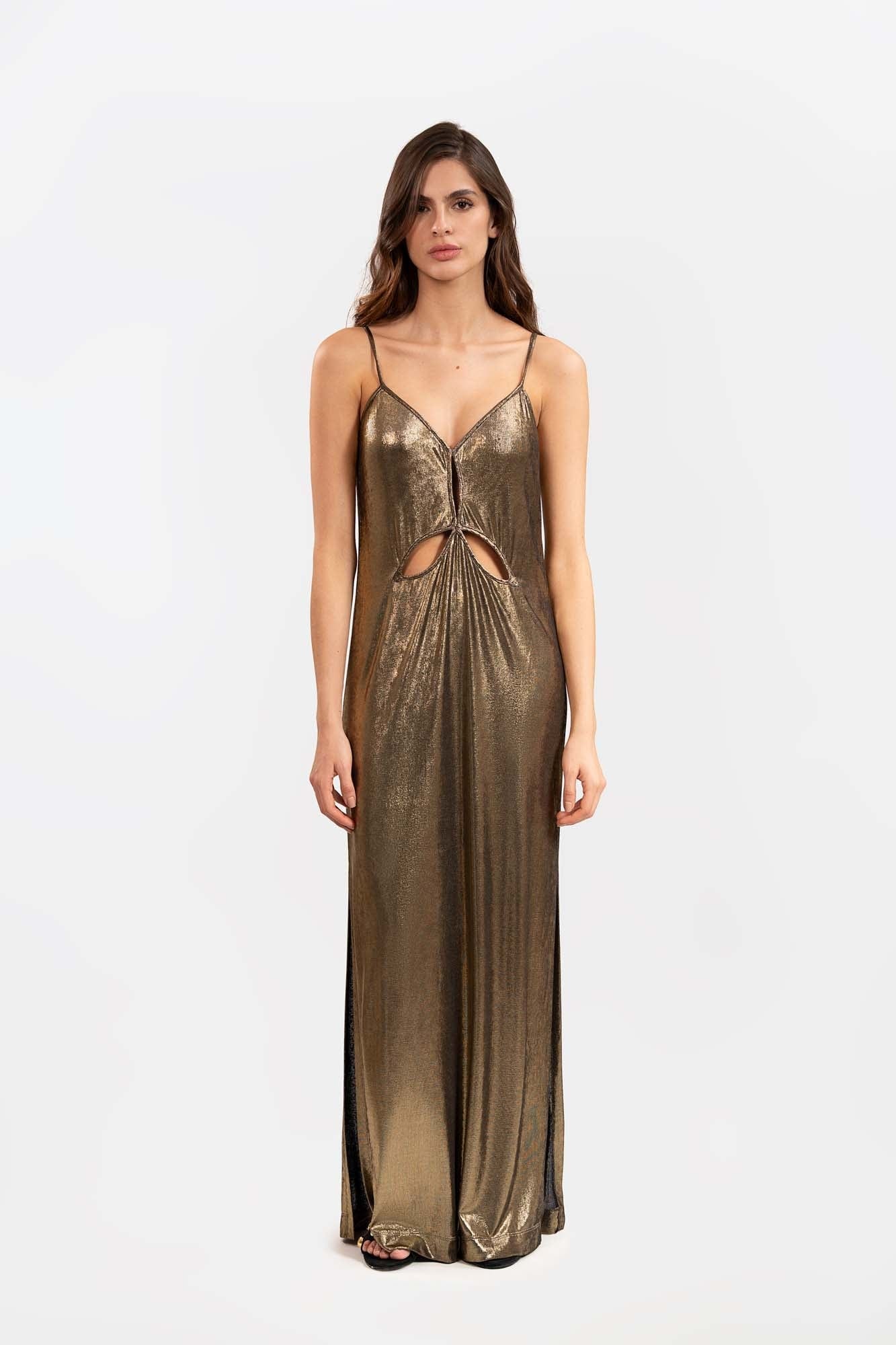 Vestido Maeva Dorado - imagen 2