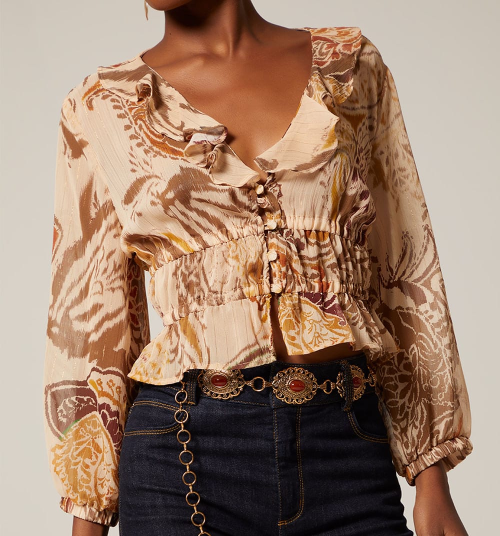 Blusa manga 3/4 - imagen 3