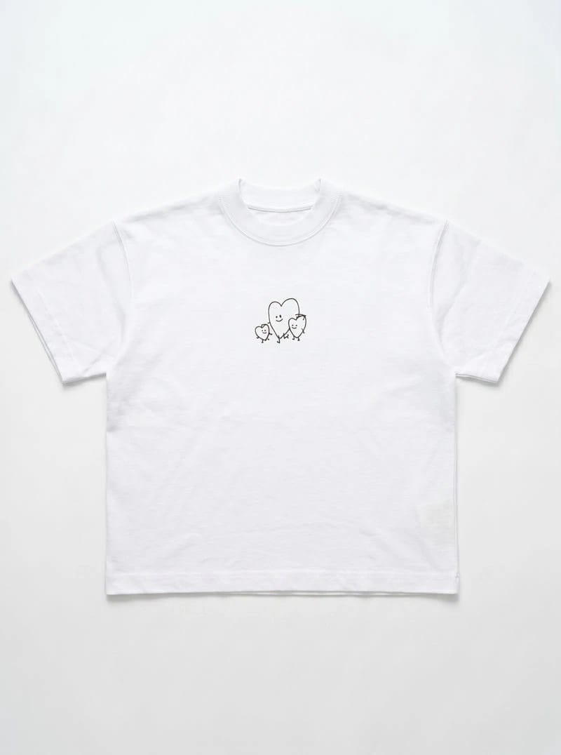 CAMISETA CORAZON FAMILIA - imagen 2