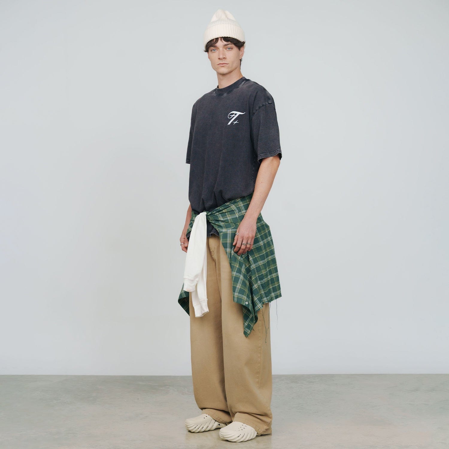 Shadow Oversized T-Shirt - Washed Black - imagen 5