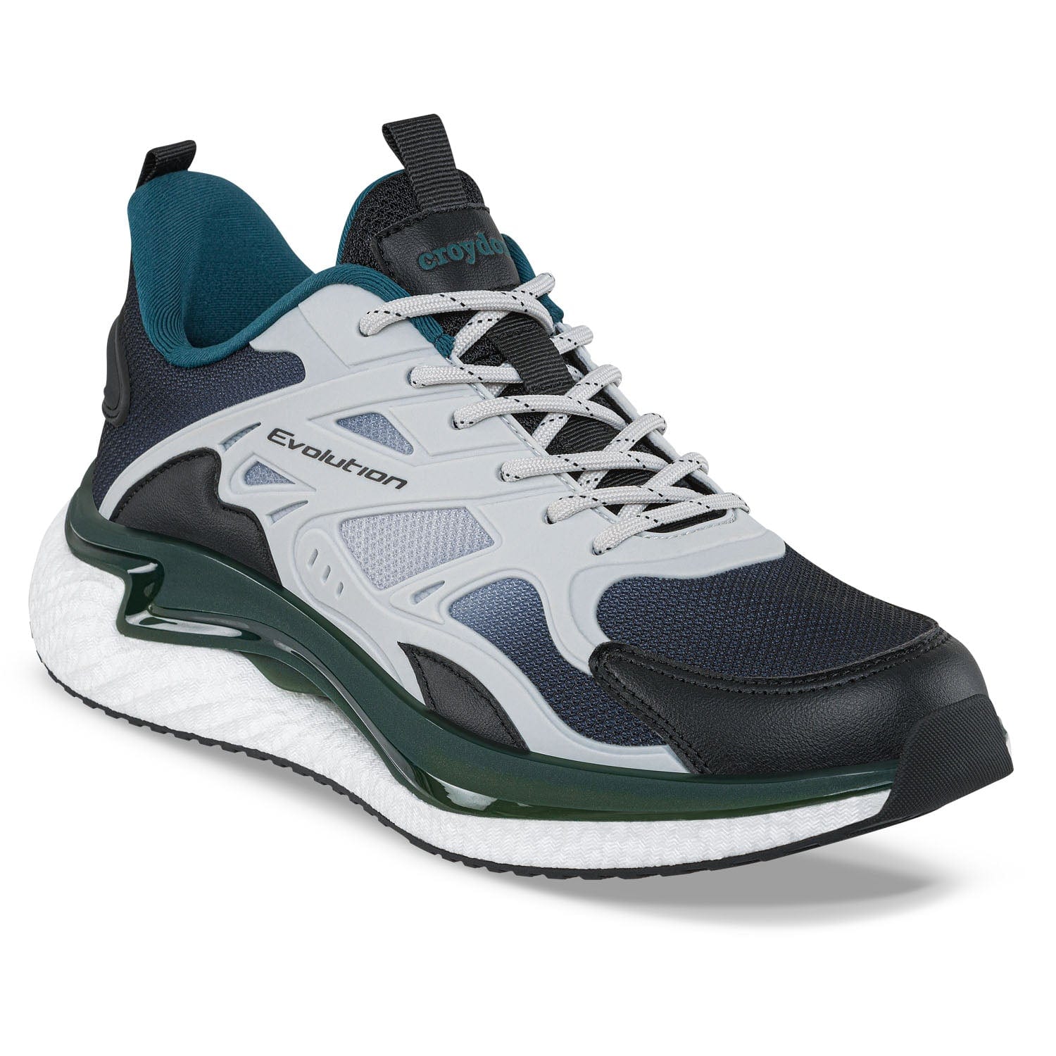 Tenis Running Mufos Blanco-Azul Croydon Para Hombre - imagen 2
