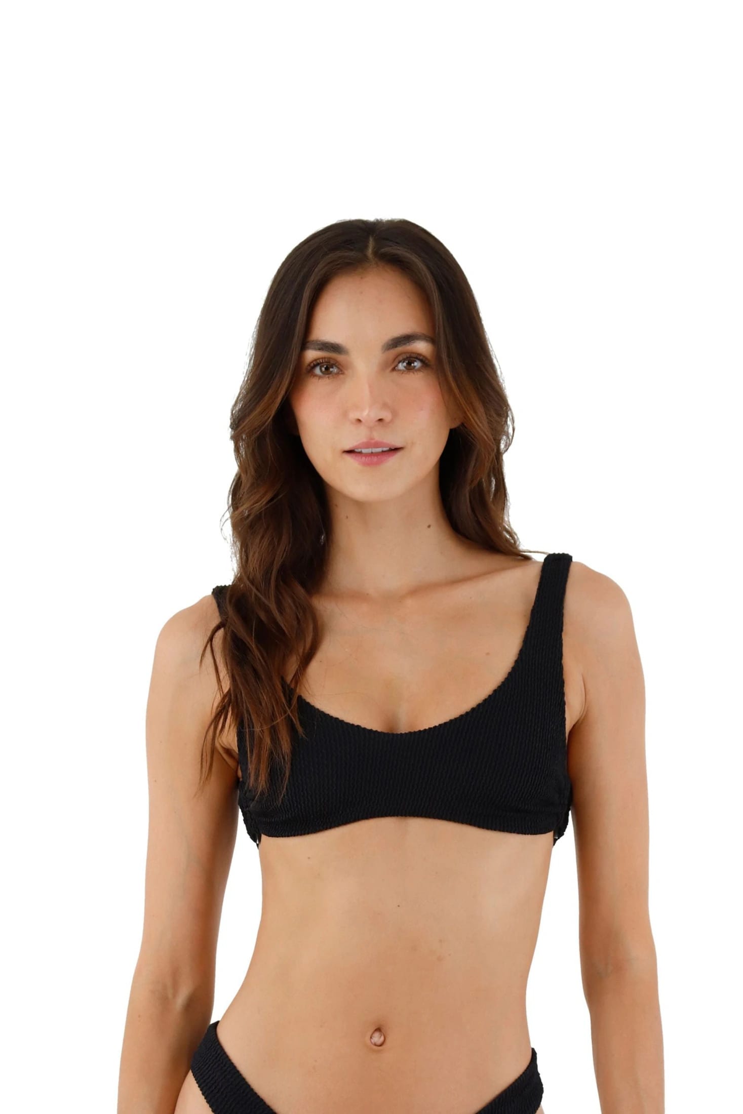 Texture Wave Black Jazz Hop Top - imagen 1