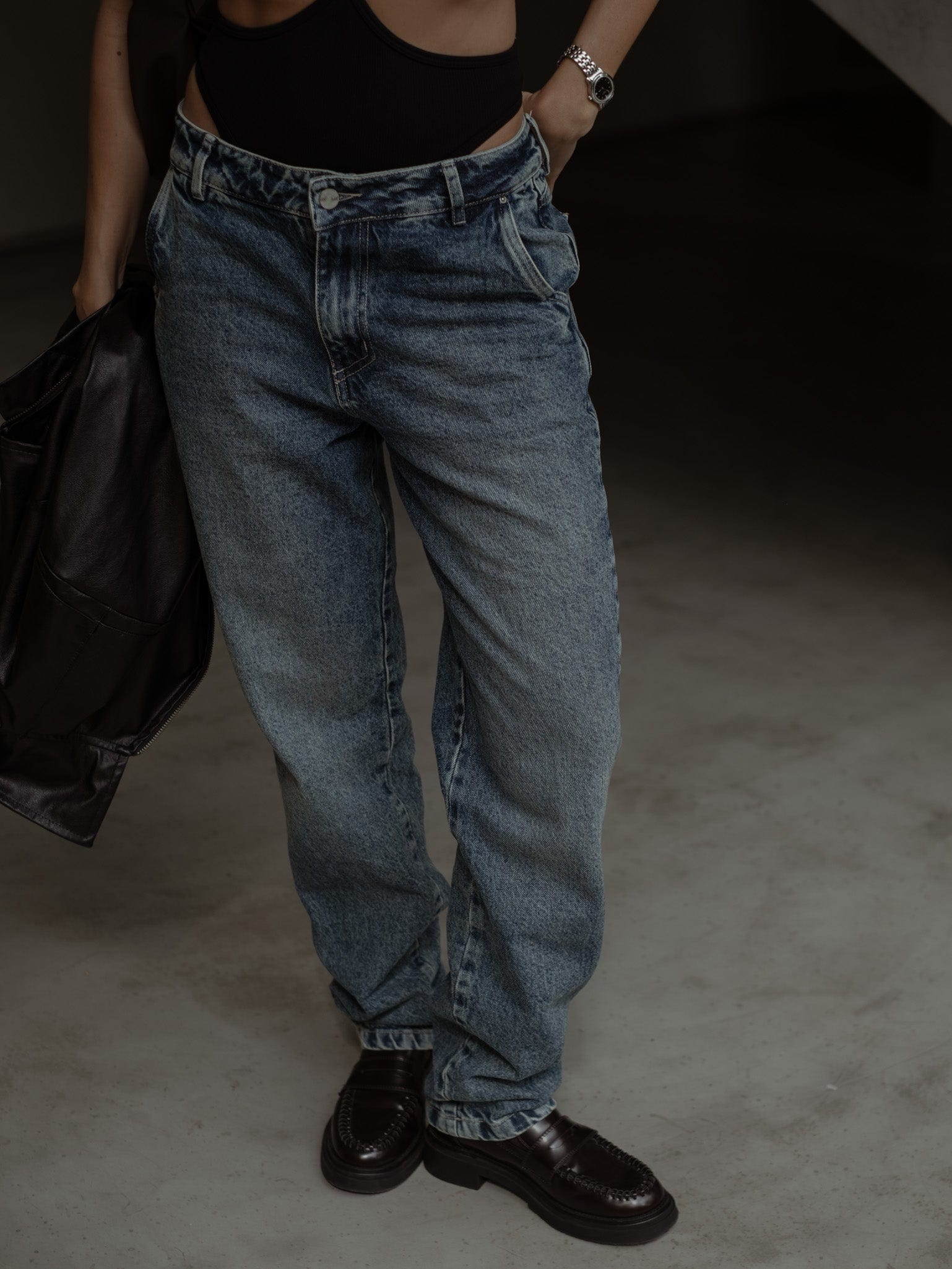 STRAIGHT LEG JEAN  - OCEAN BLUE - imagen 15