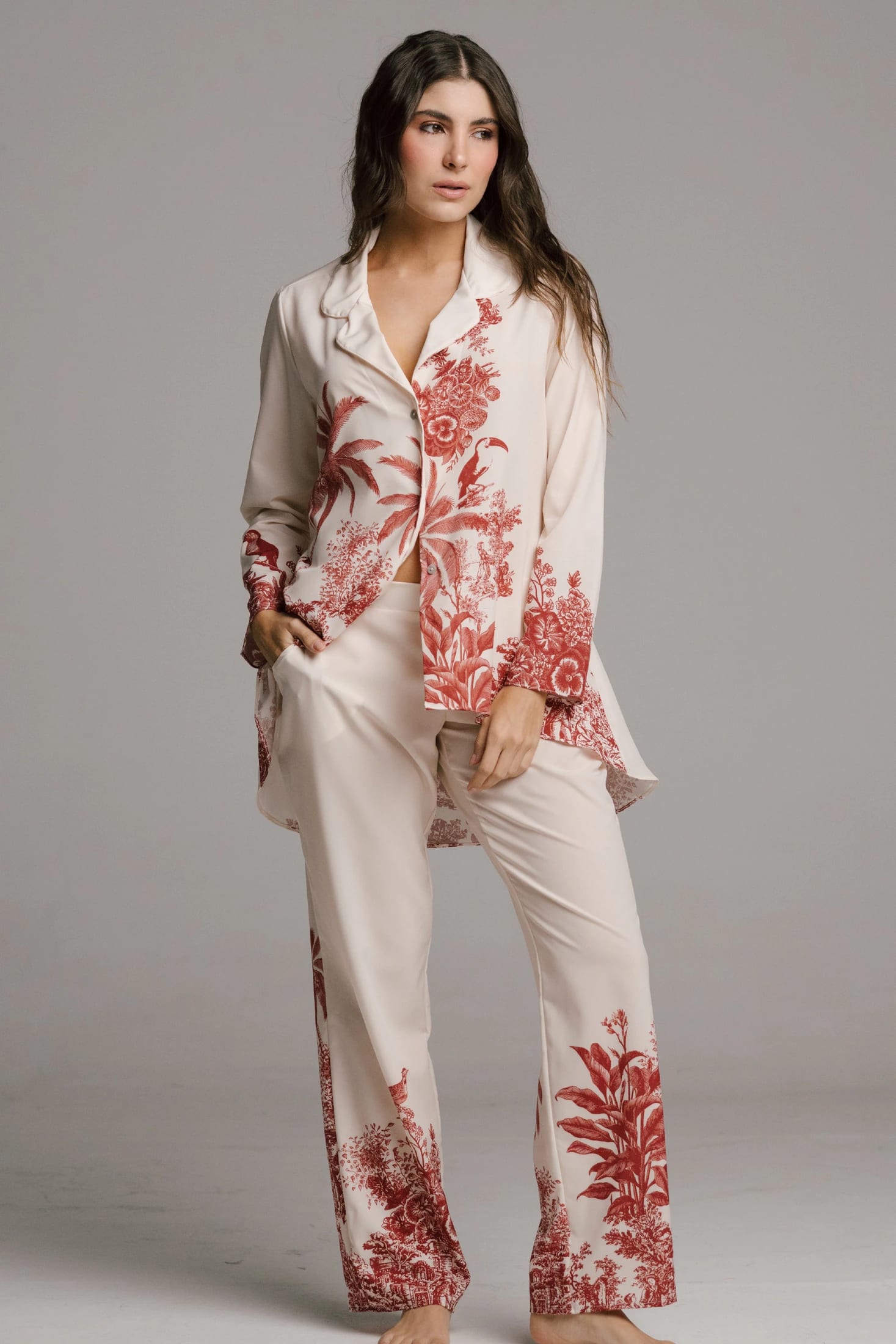 PIJAMA PANTALON ELLIPSE ECOS ESTAMPADO - imagen 3