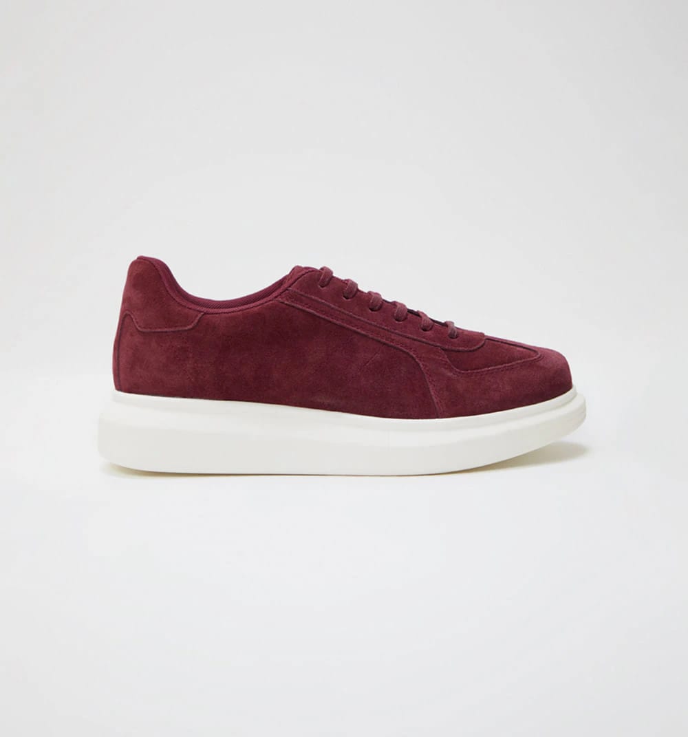 Tenis suela gruesa unicolor - imagen 4