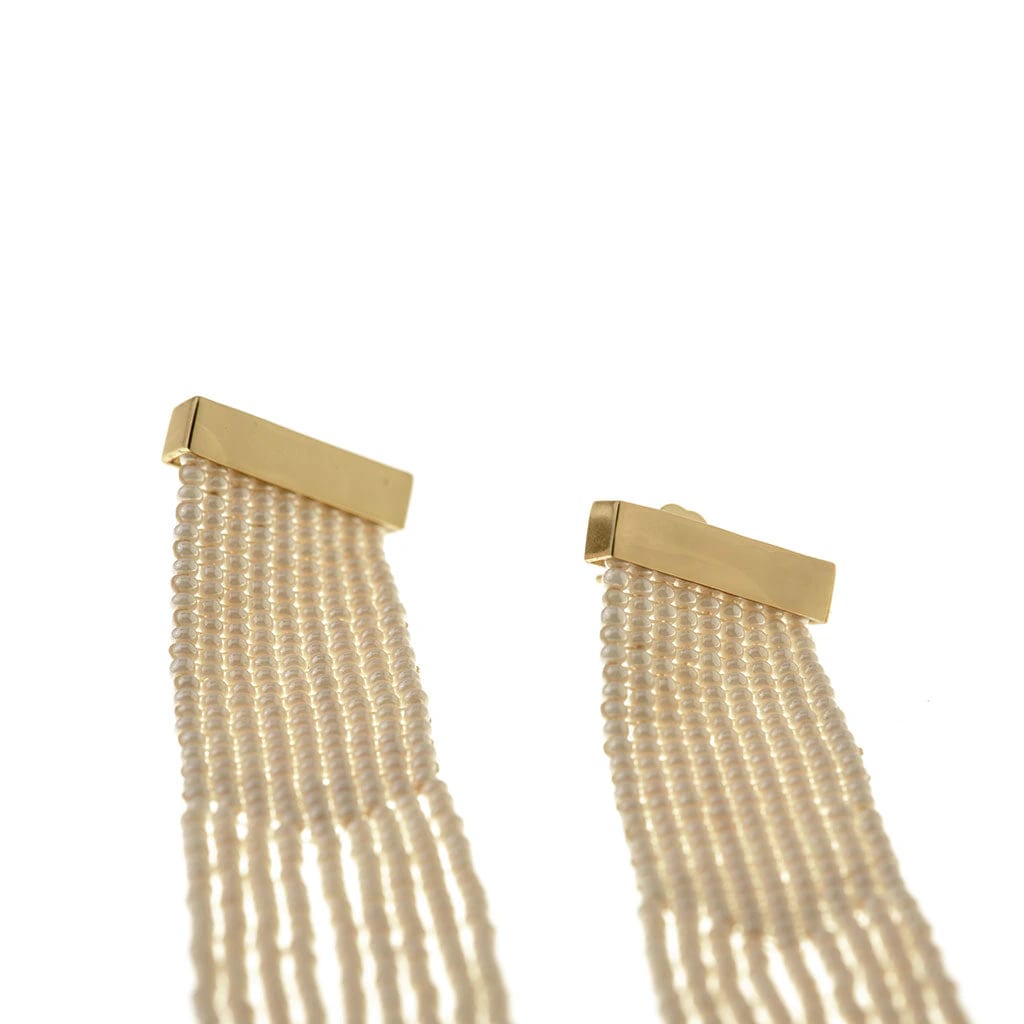 Nubia Earrings Ivory - imagen 5