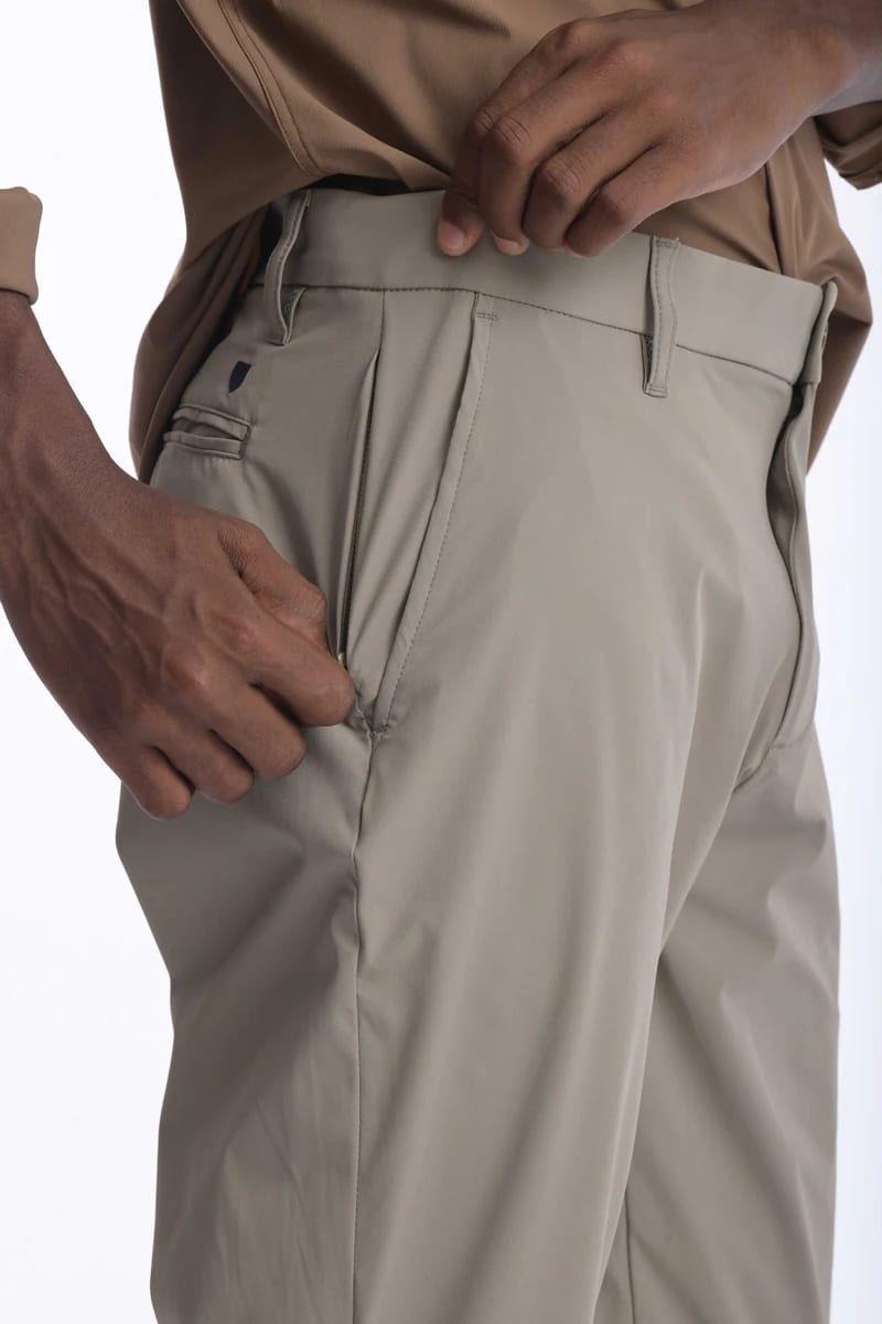 Pantalón Smart Tech Beige Oscuro - imagen 7