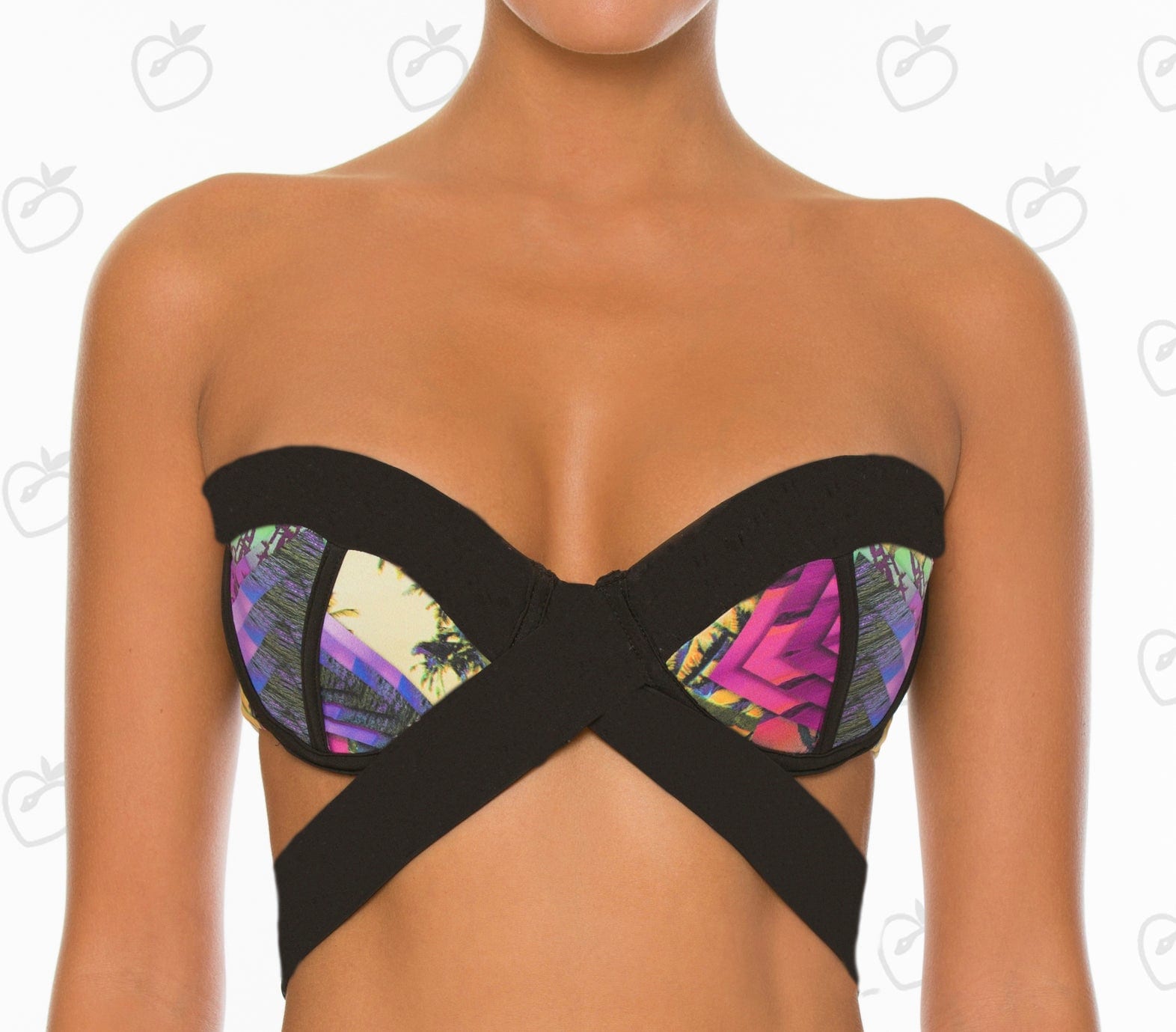 Ibiza Bandeau Vestido De Baño Set - imagen 2
