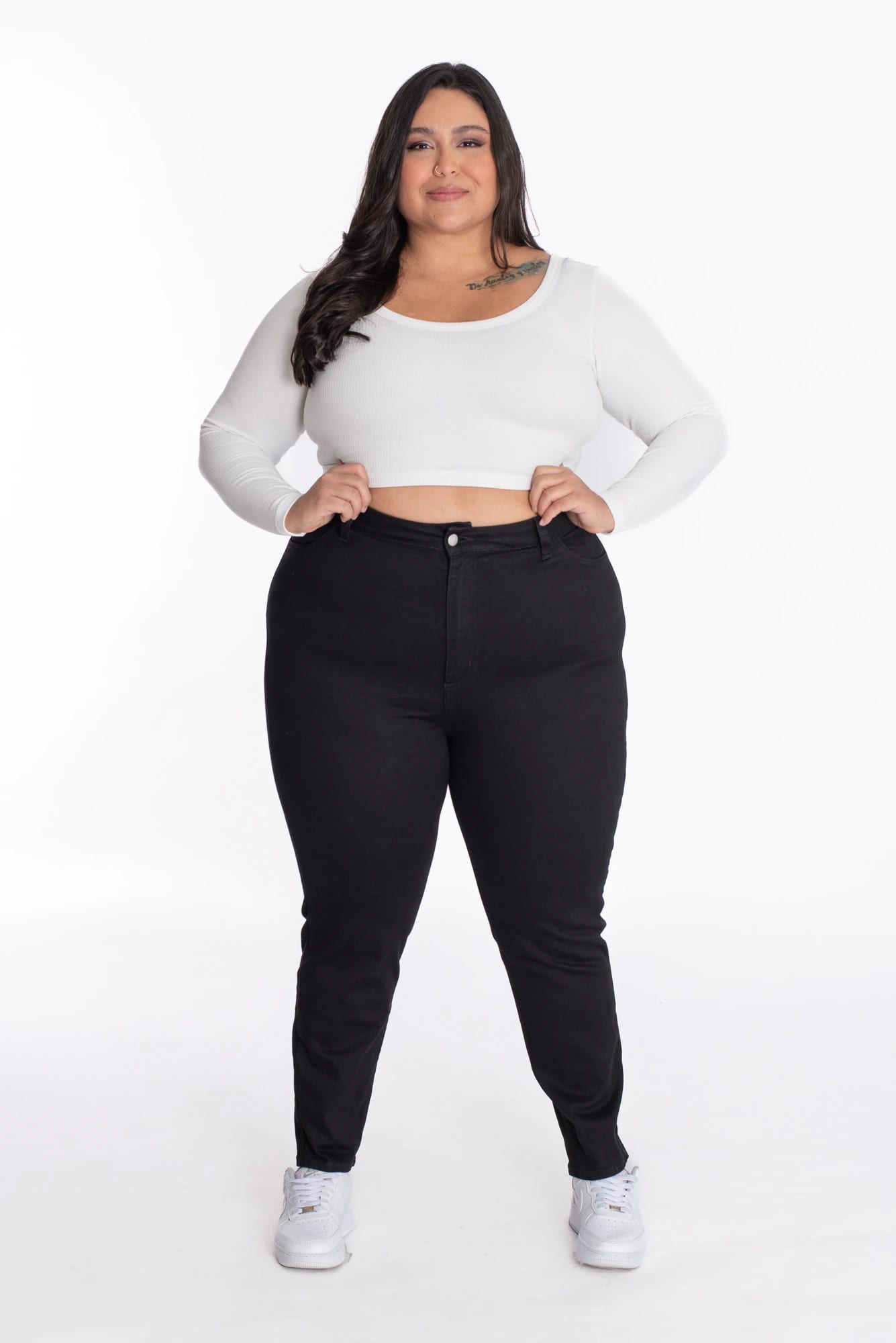 Jean Skinny Clásico Negro 408 - imagen 1