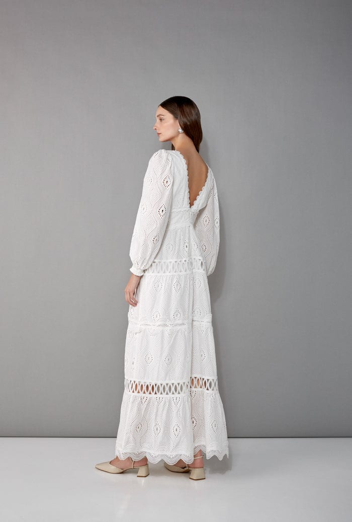 AMARANTA MAXI DRESS WHITE - imagen 2