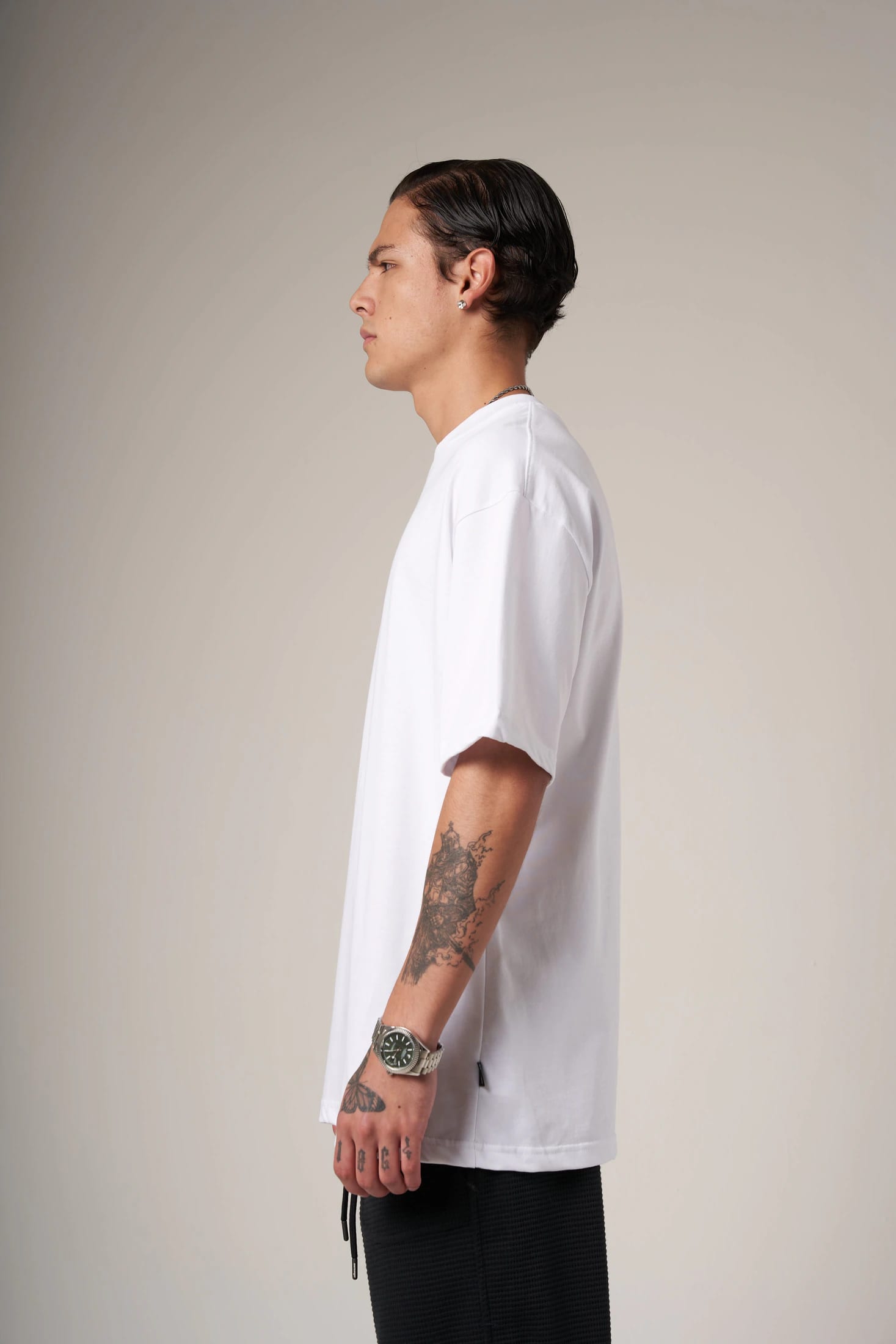 CAMISETA 250 GRAMOS, 100% ALGODÓN BLANCA 14384 - imagen 2