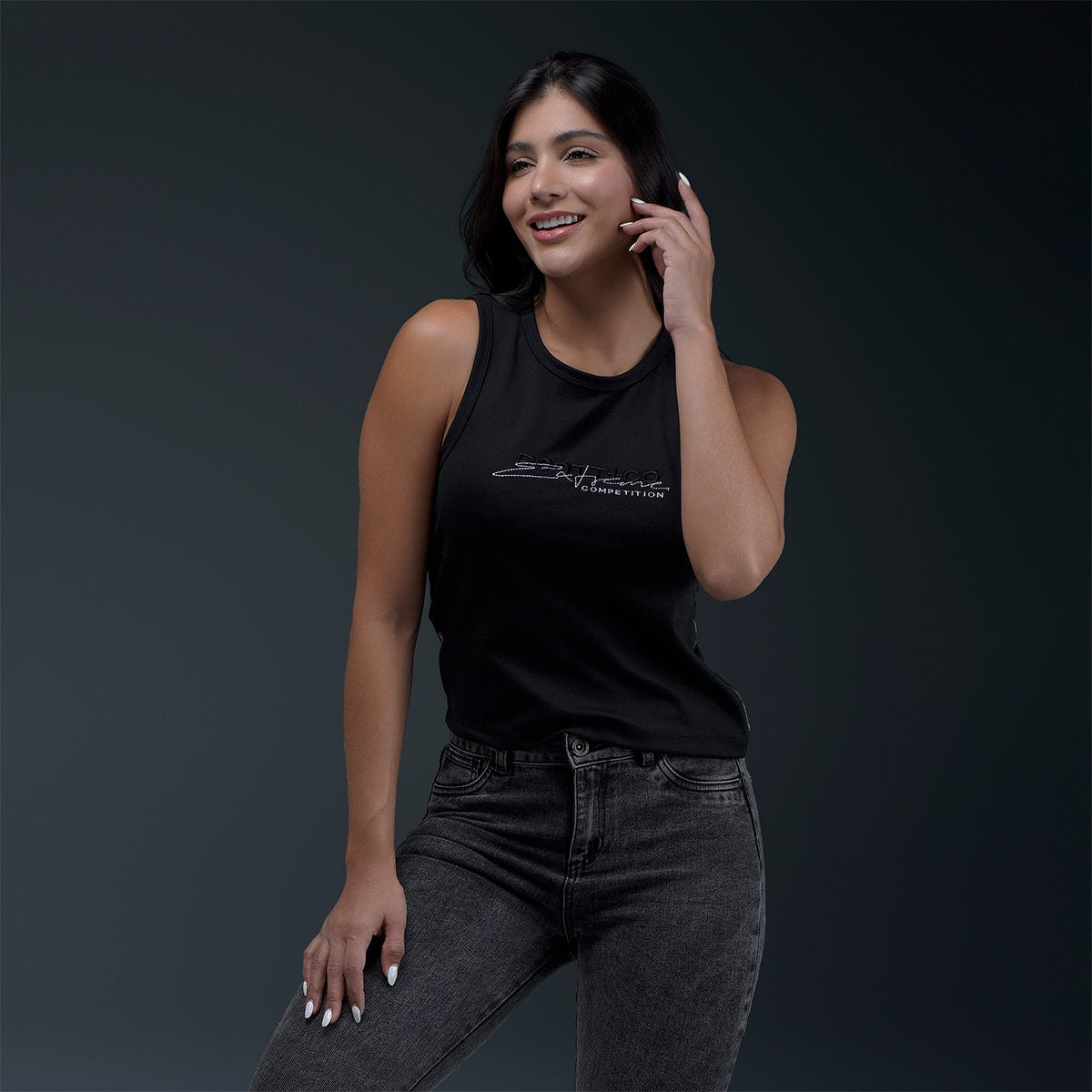 Blusa Negra Mujer - imagen 1