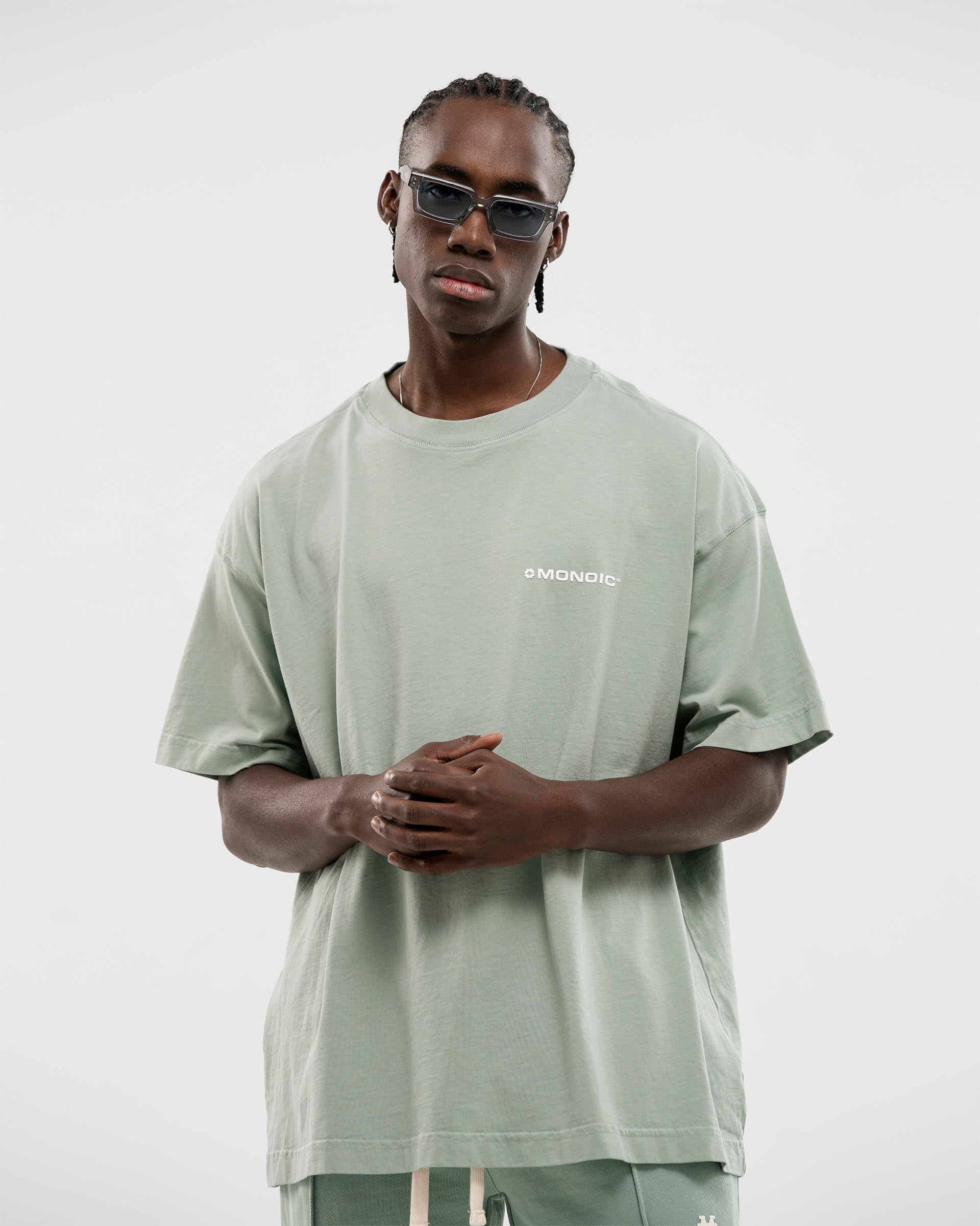 Camiseta Oversized Básica V2 - Verde Menta - imagen 2