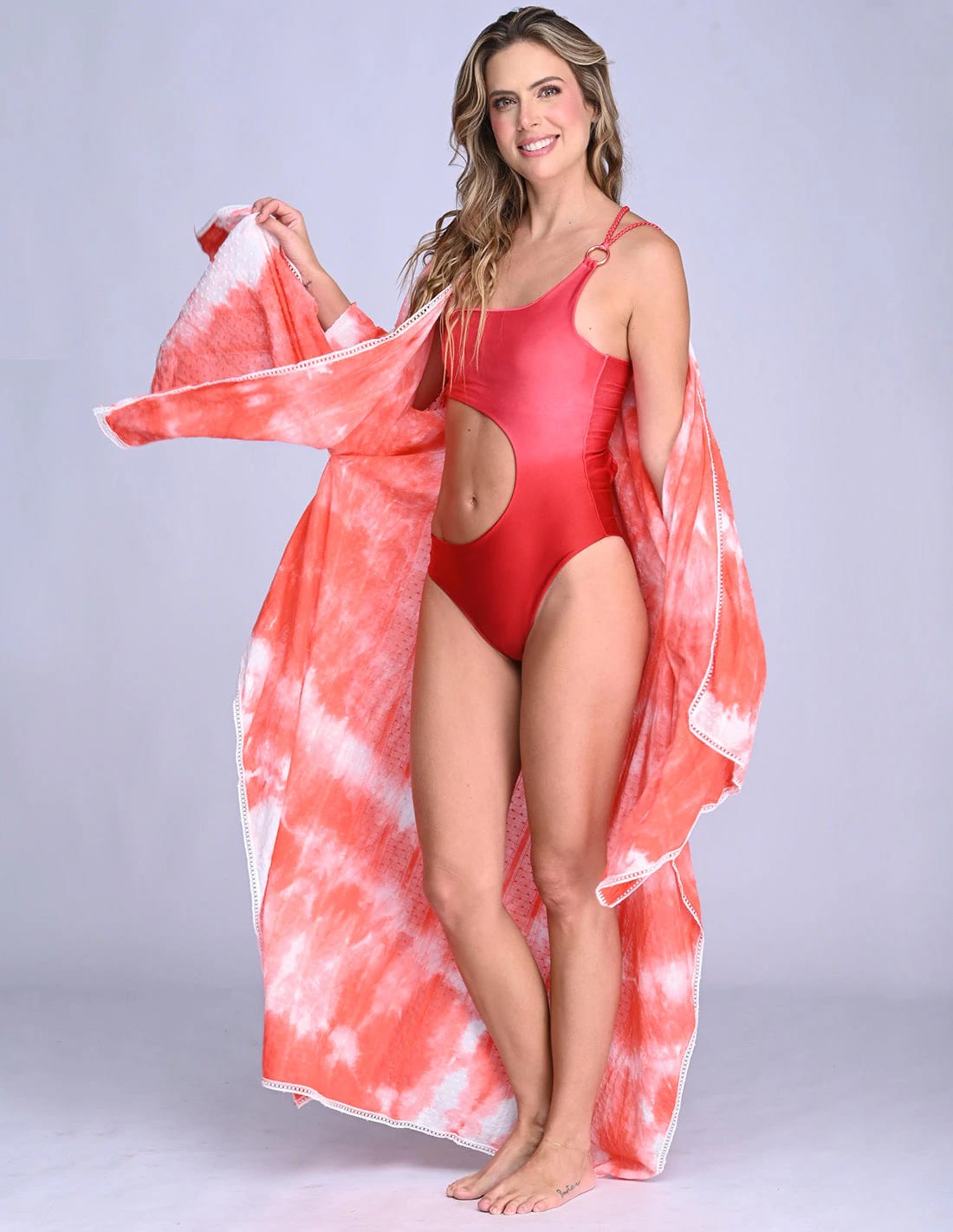 Kimono Elio Spotted Chrysan - imagen 5