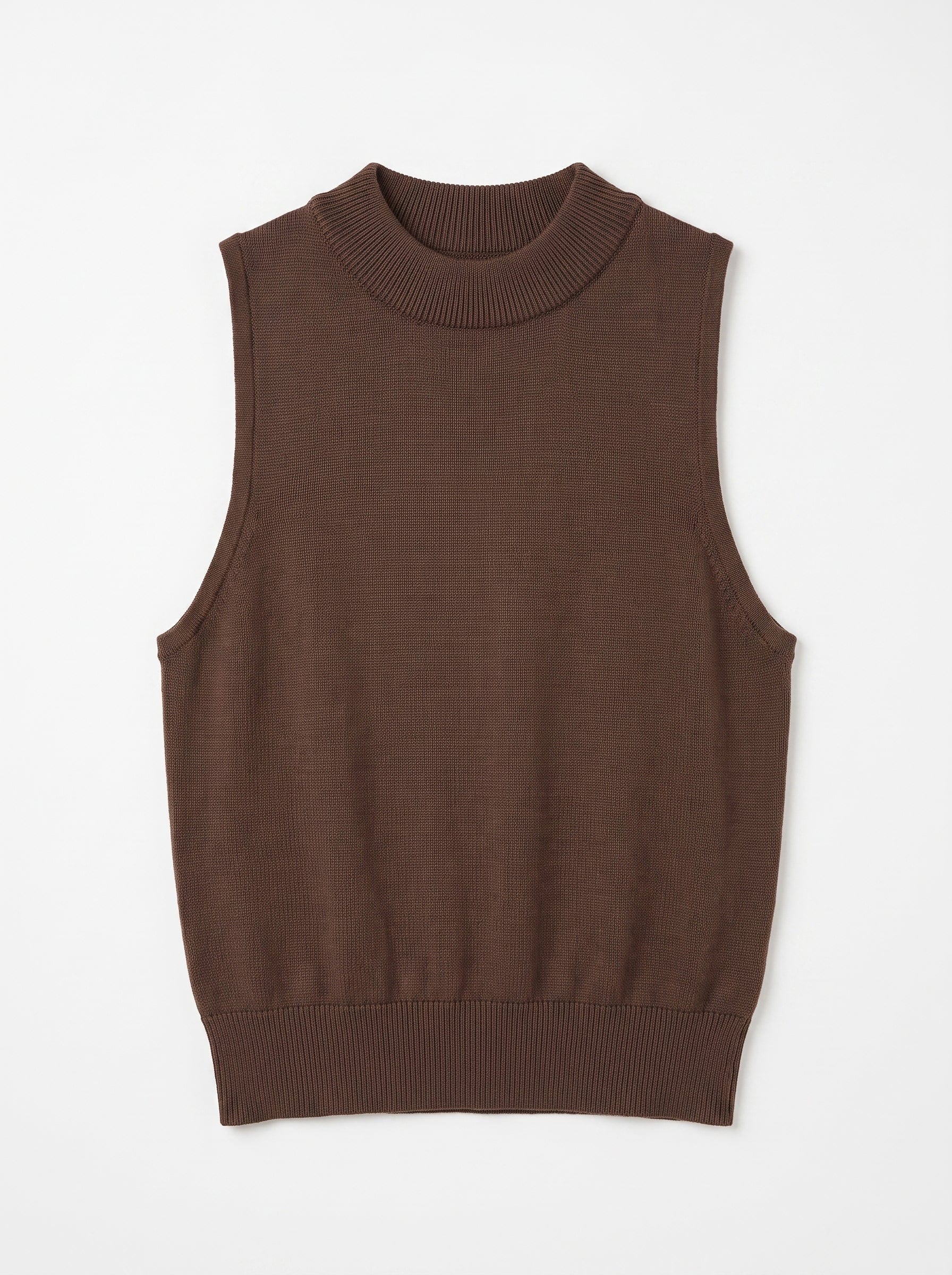 SOFT HIGH NECK - BROWN - imagen 9