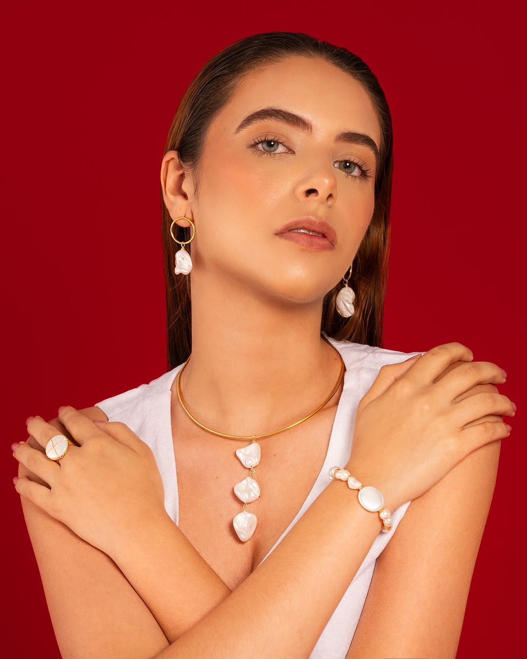 Collar Gargantilla Tres Amores - imagen 7