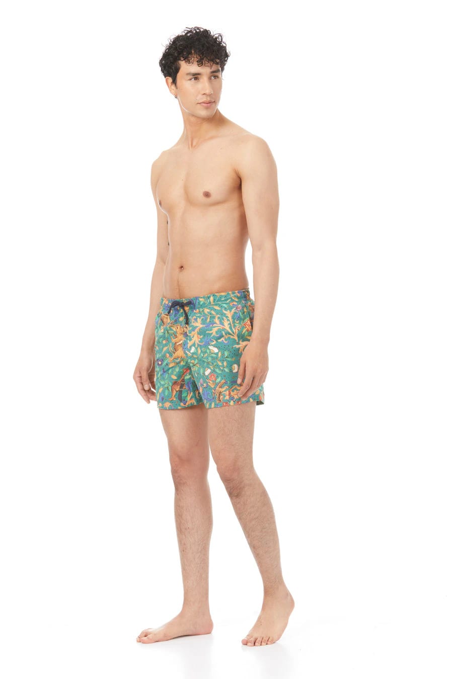 Men's lorenzo swim trunk green - imagen 3
