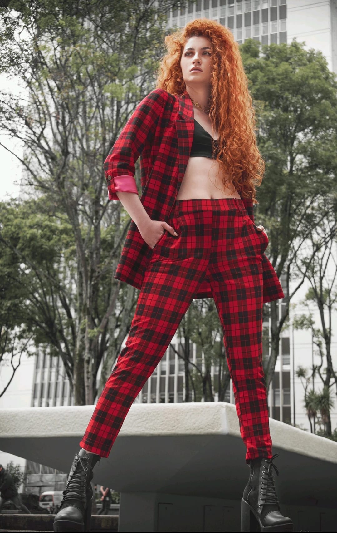 Total look escocés - imagen 1