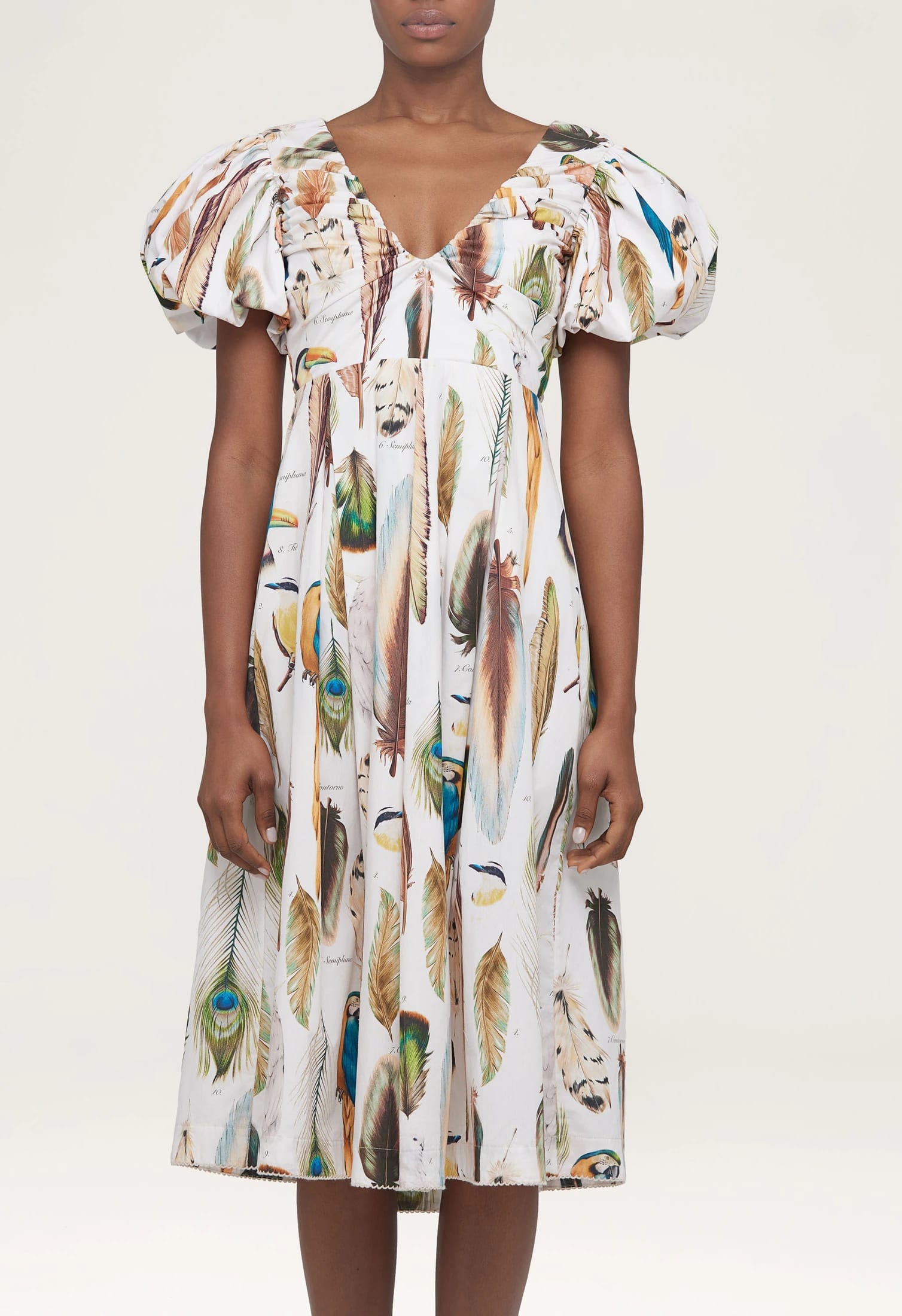 Chontaduro Pluma Midi Dress - imagen 3