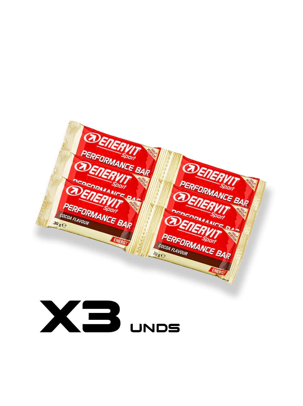 BARRA ENERVIT 60GR (2UND*30 GR) X3 - imagen 1