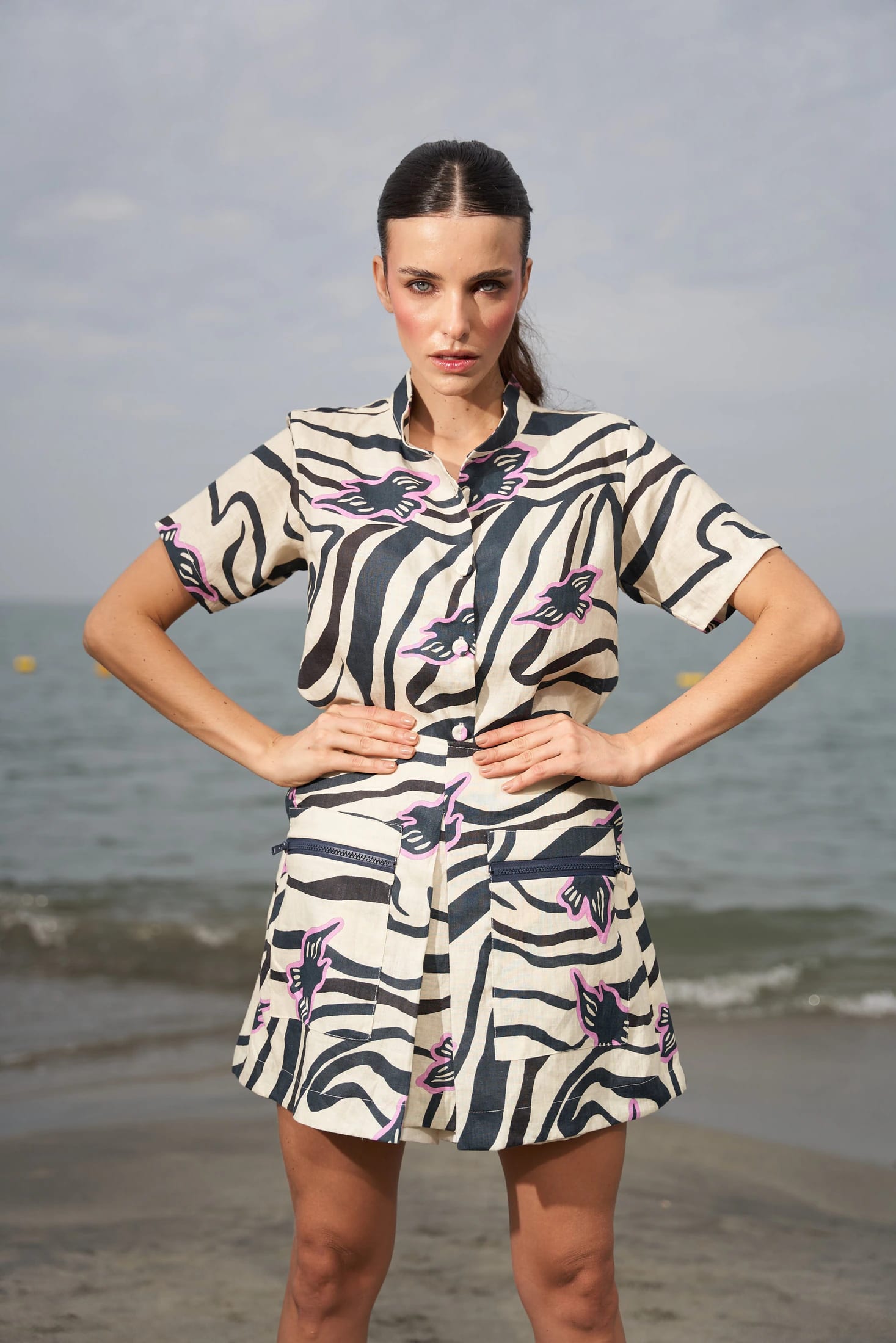 Falda Short Bali Ondas - imagen 1