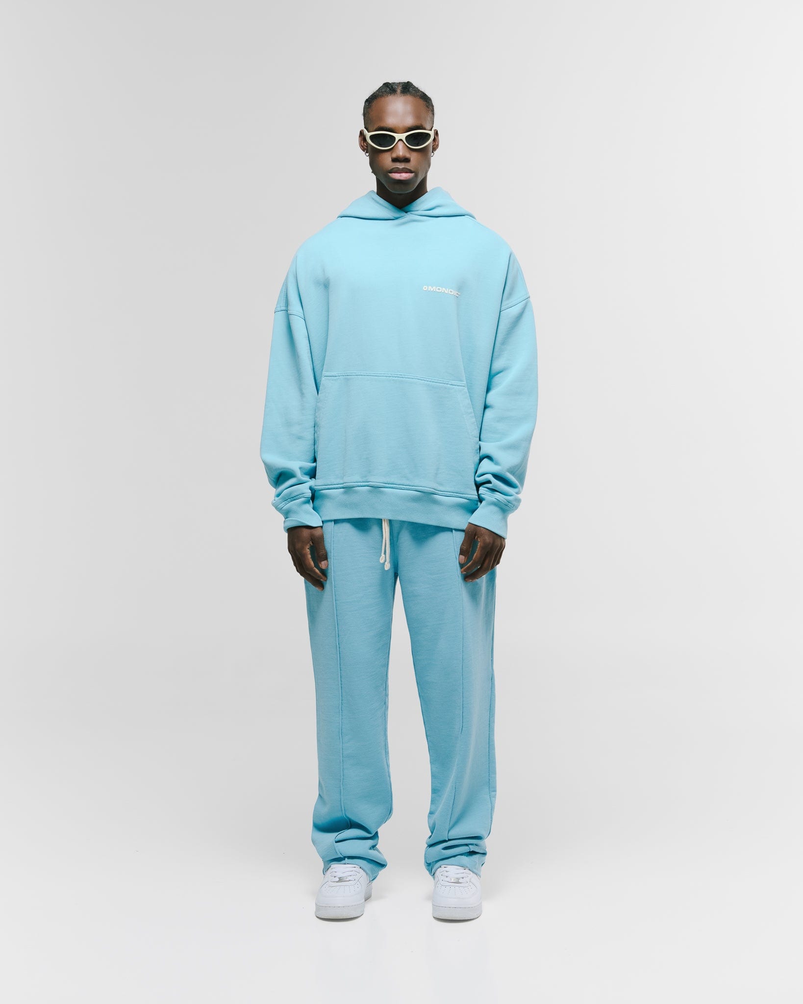 Hoodie Oversized Básico V4 - Azul Claro - imagen 4
