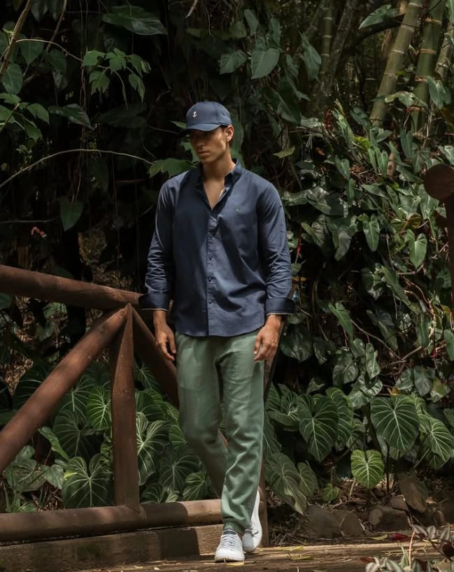 Camisa Oxford Navy - imagen 2