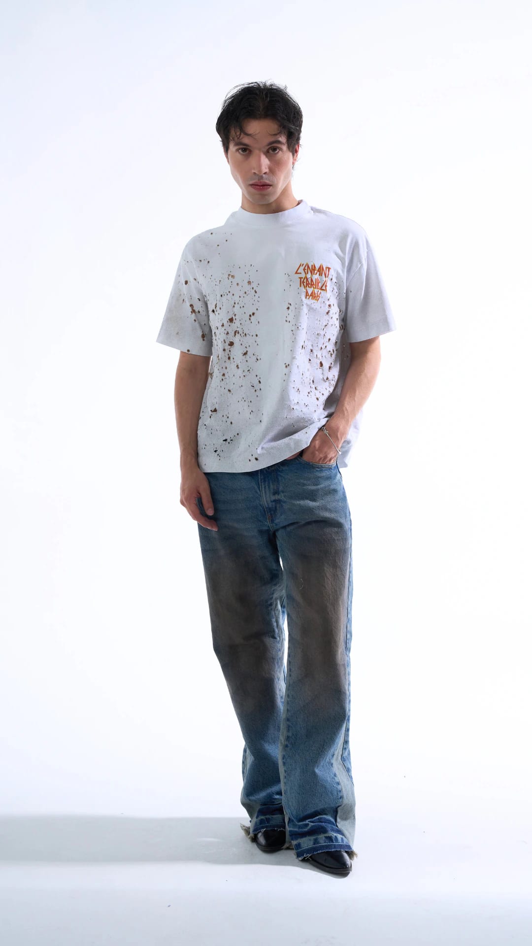 DEF SINNERS SHOTGUN WHITE T-SHIRT - imagen 2