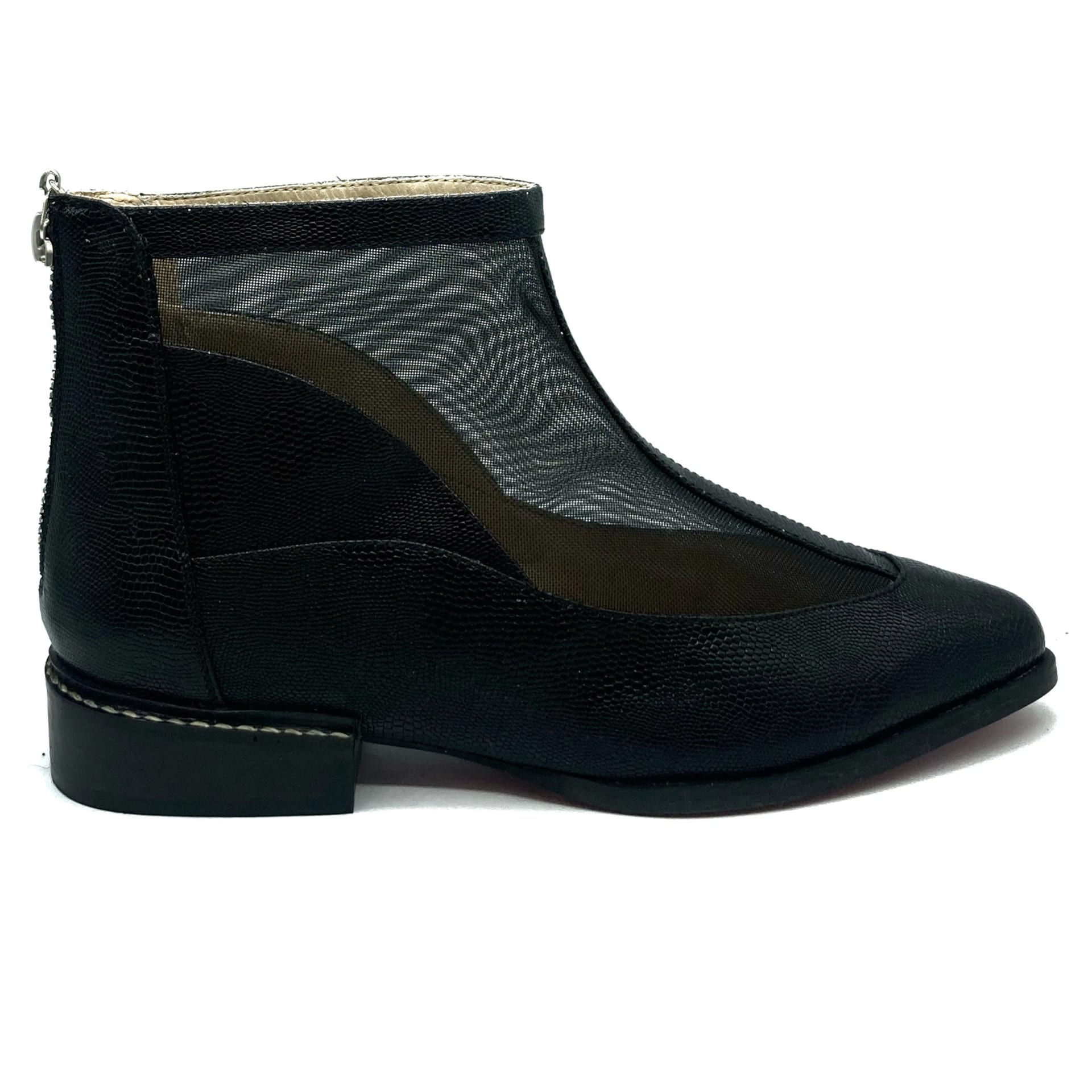 "Lucrecia" Botin con Malla Transparente - imagen 1