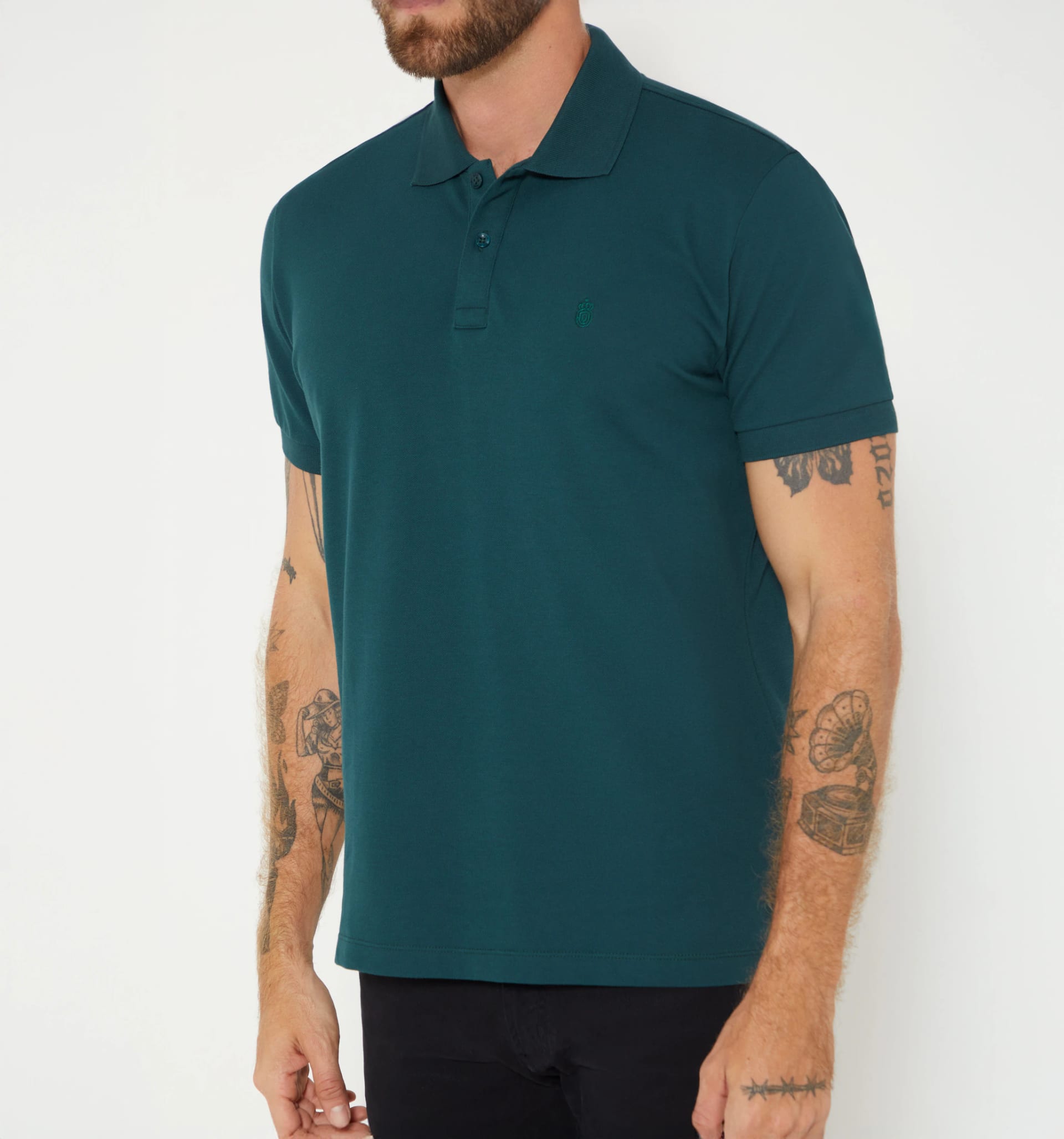 Polo básico para hombre slim fit - imagen 9