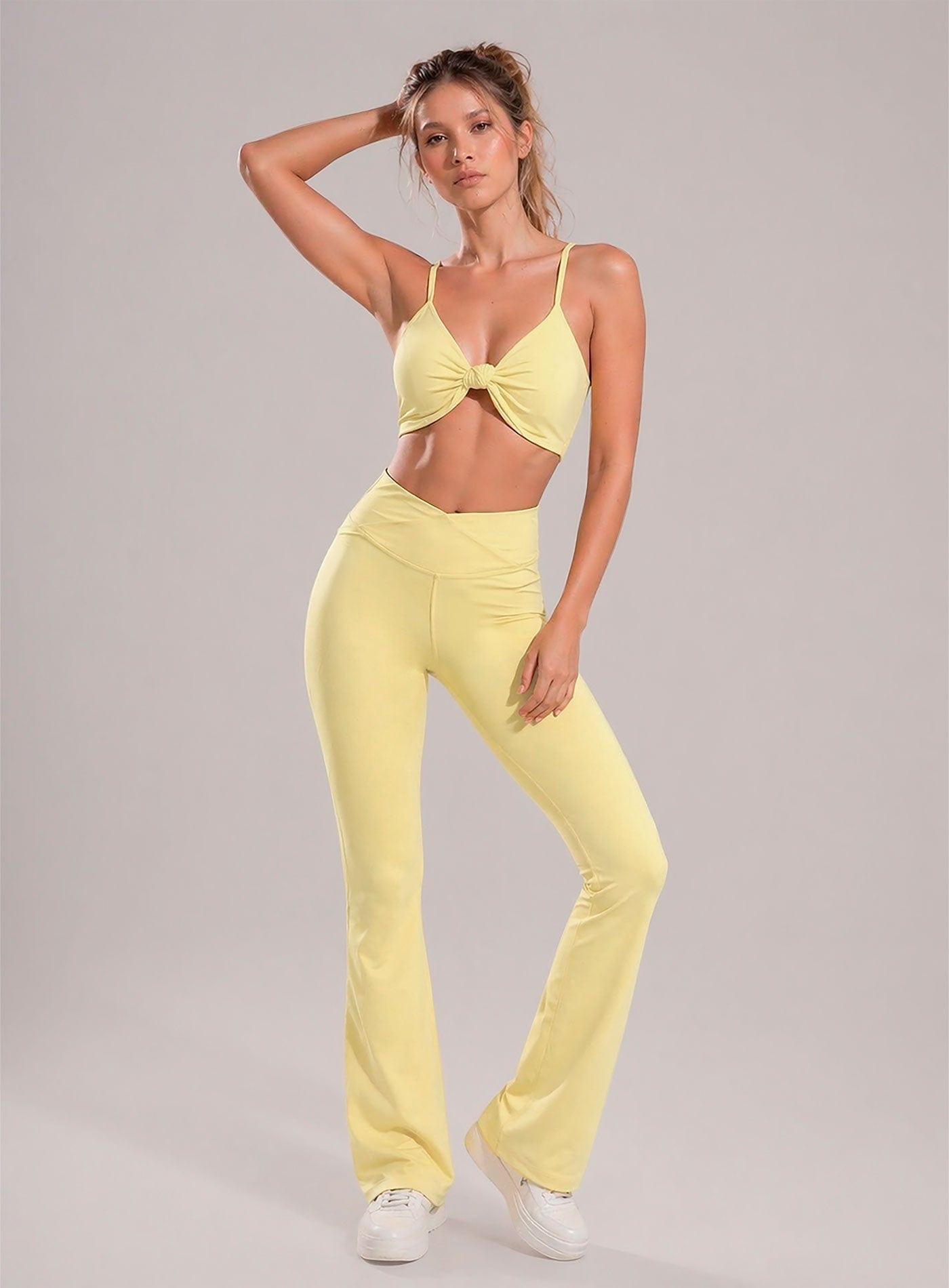 PANTALÓN TELA SHERY BOOTCUT ACAMPANADO - imagen 3