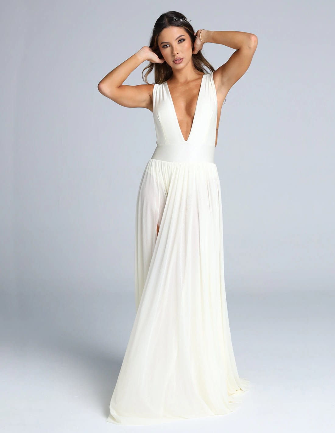 Vestido Equinoccio Marfil - imagen 1