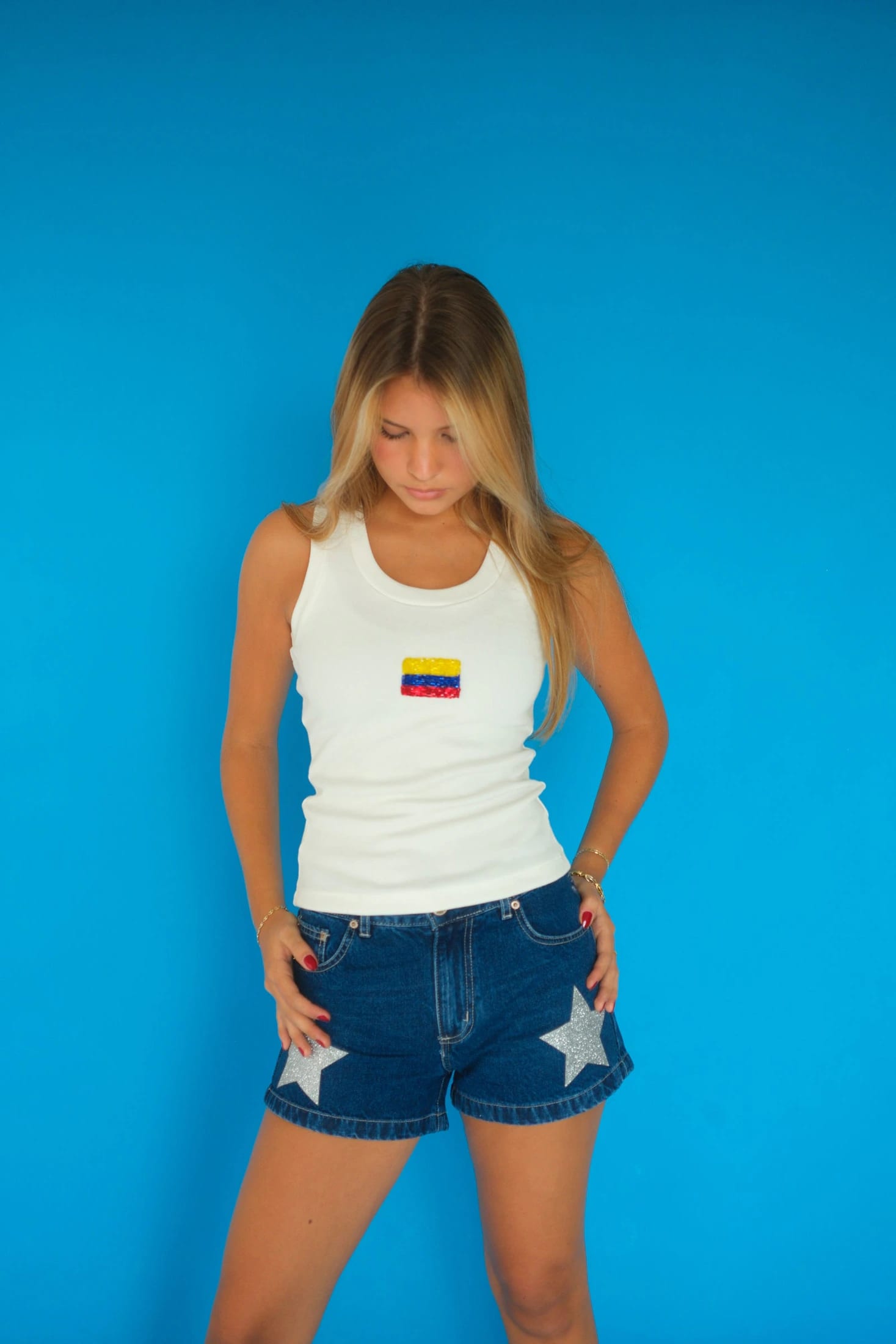 Double Star Blue short - imagen 3