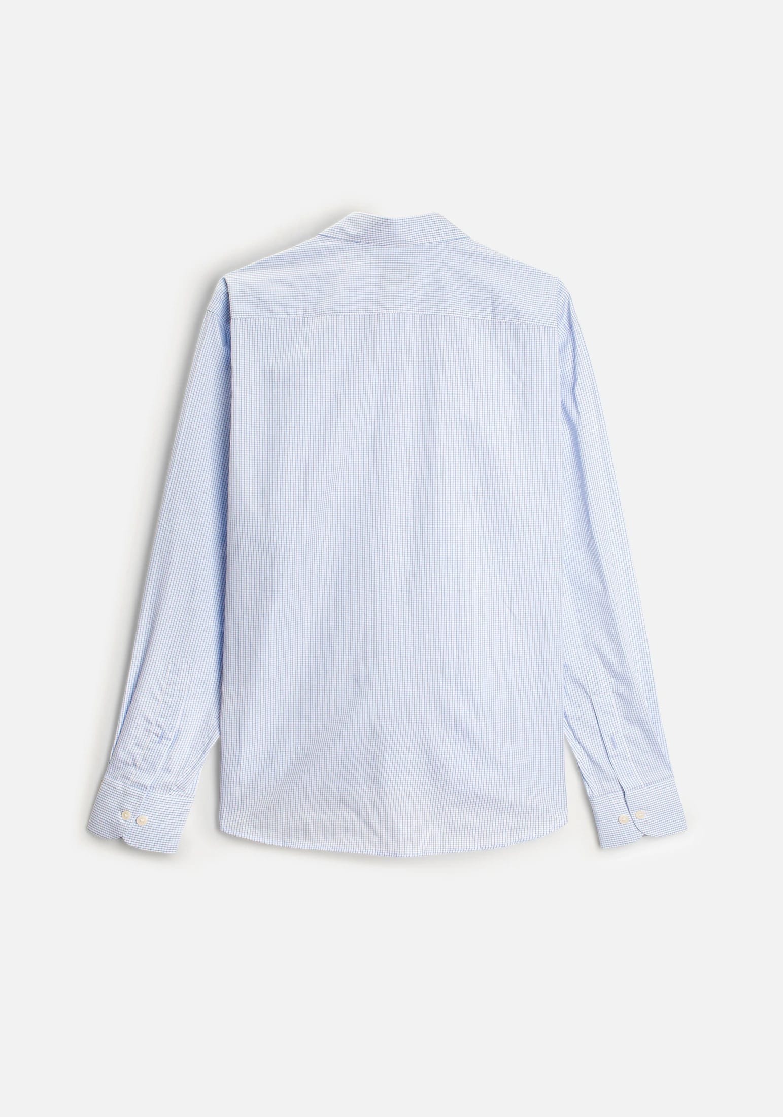 Camisa H CBD Cuadros Med L-Fuc Azul Medio - imagen 4