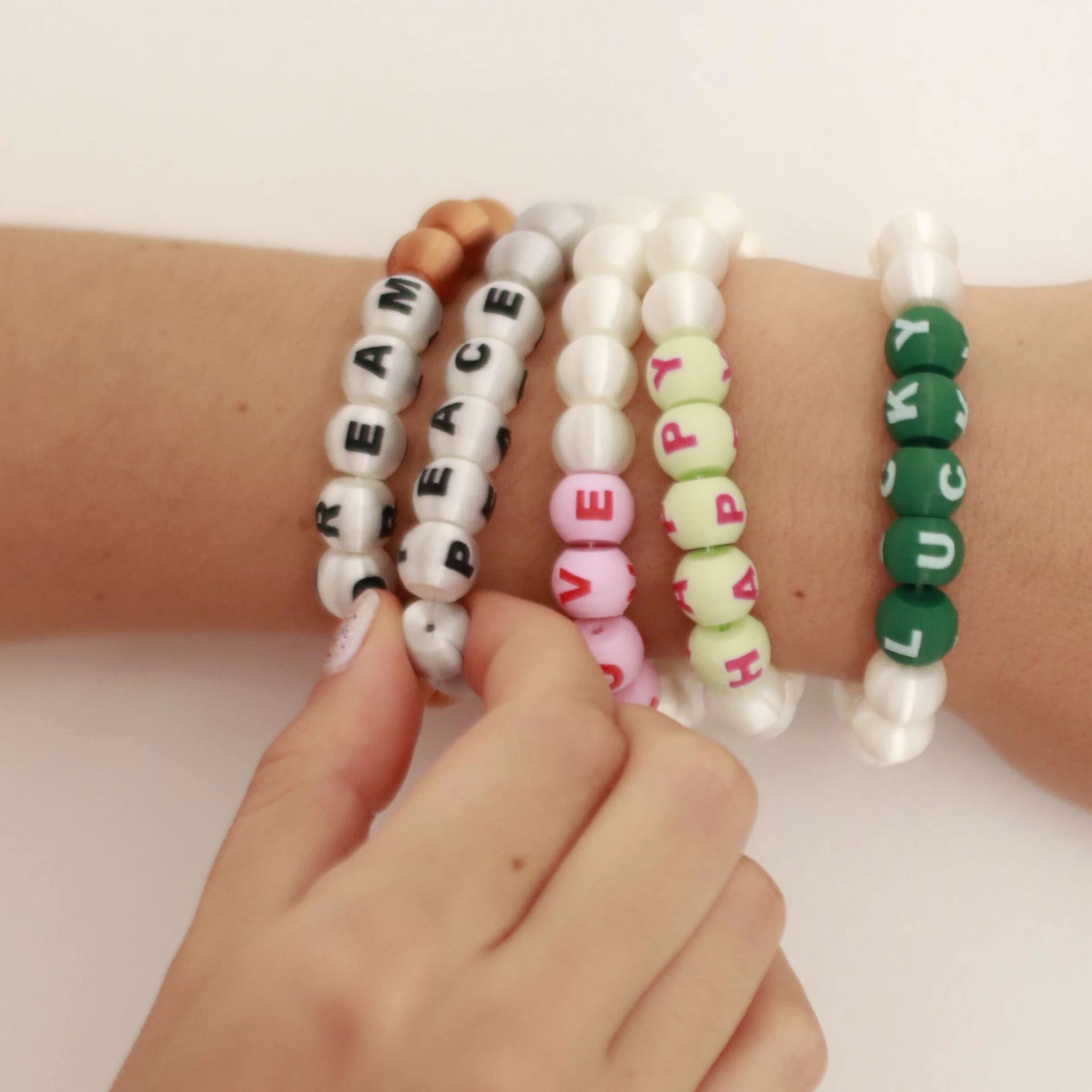 BRAZALETE DE INTENCIONES "PEACE" - imagen 2