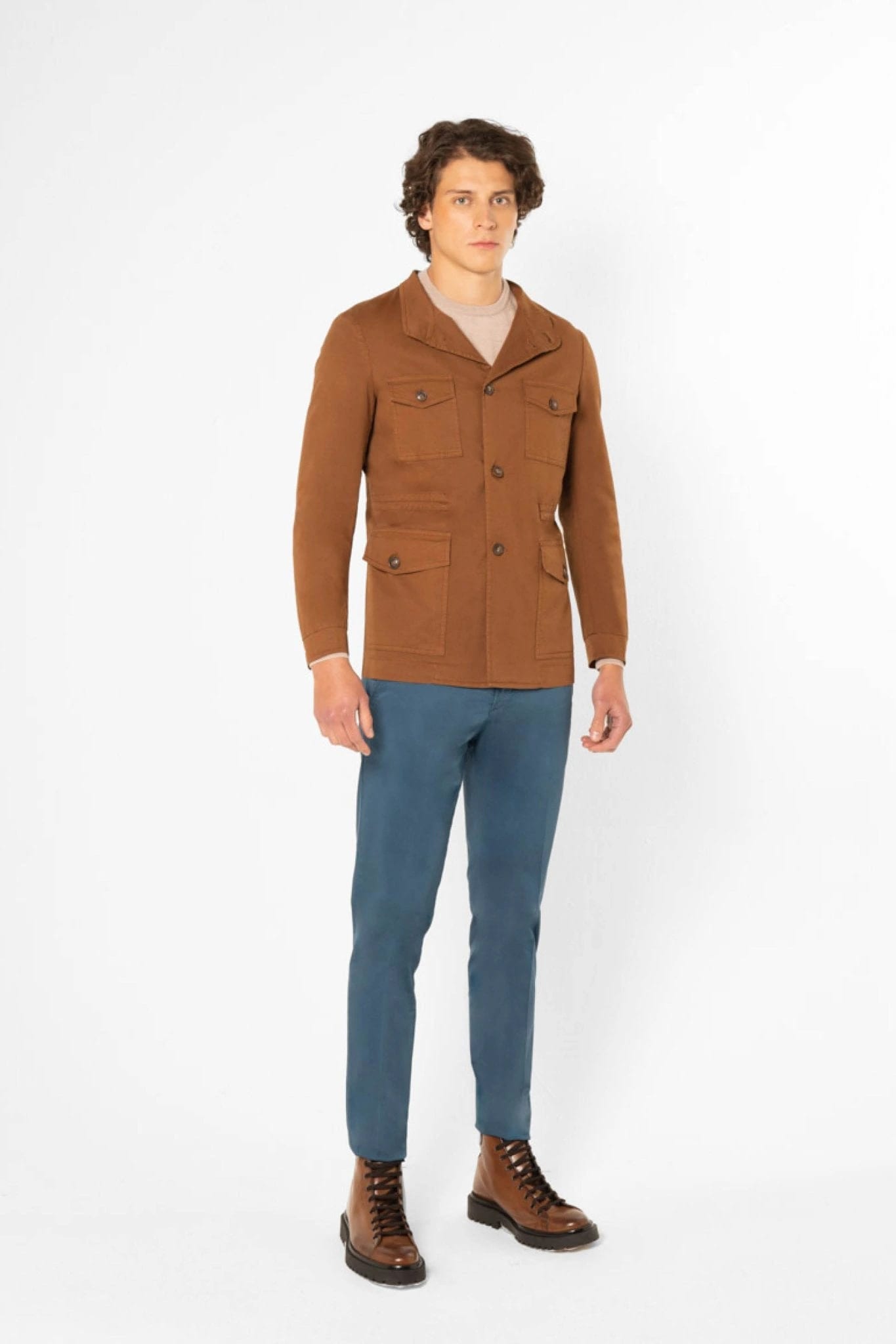 men's jacket stefano tobacco - imagen 2