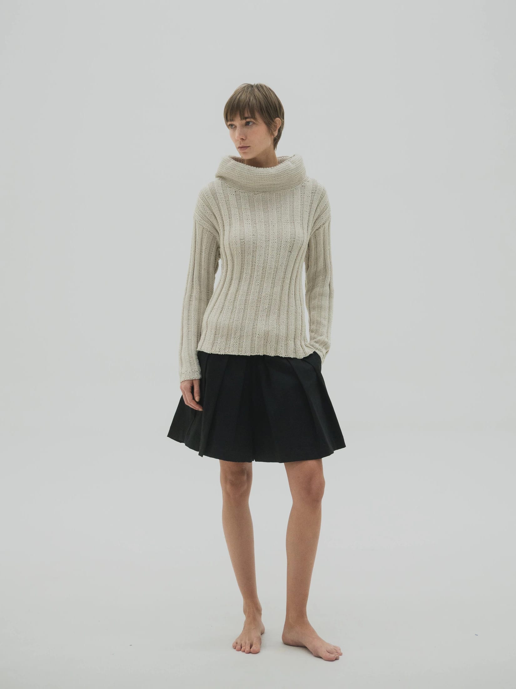 Pleat shorts Mujer - imagen 5