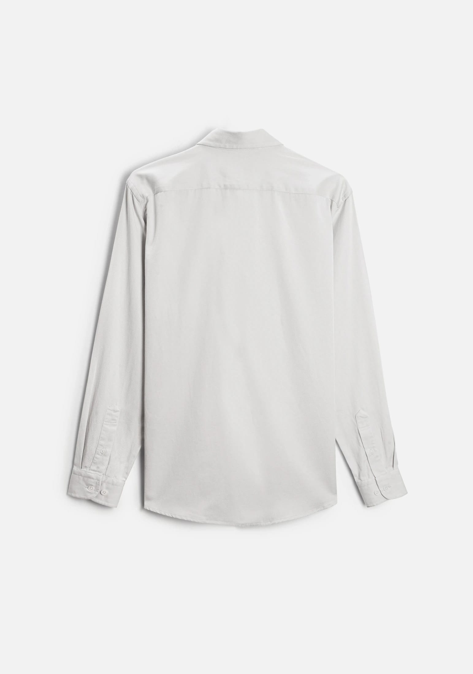 Camisa H CI Hamilton Tencel Gris Claro - imagen 5