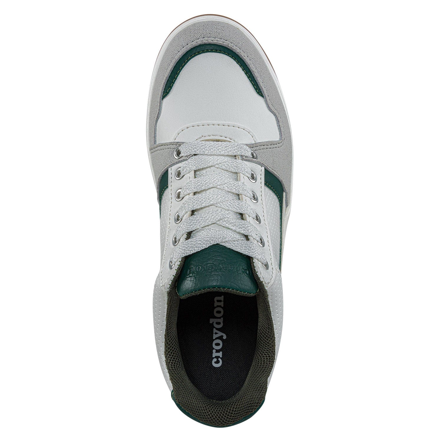 Tenis Urbanos Yorik Blanco-Verde Croydon para Hombre - imagen 3